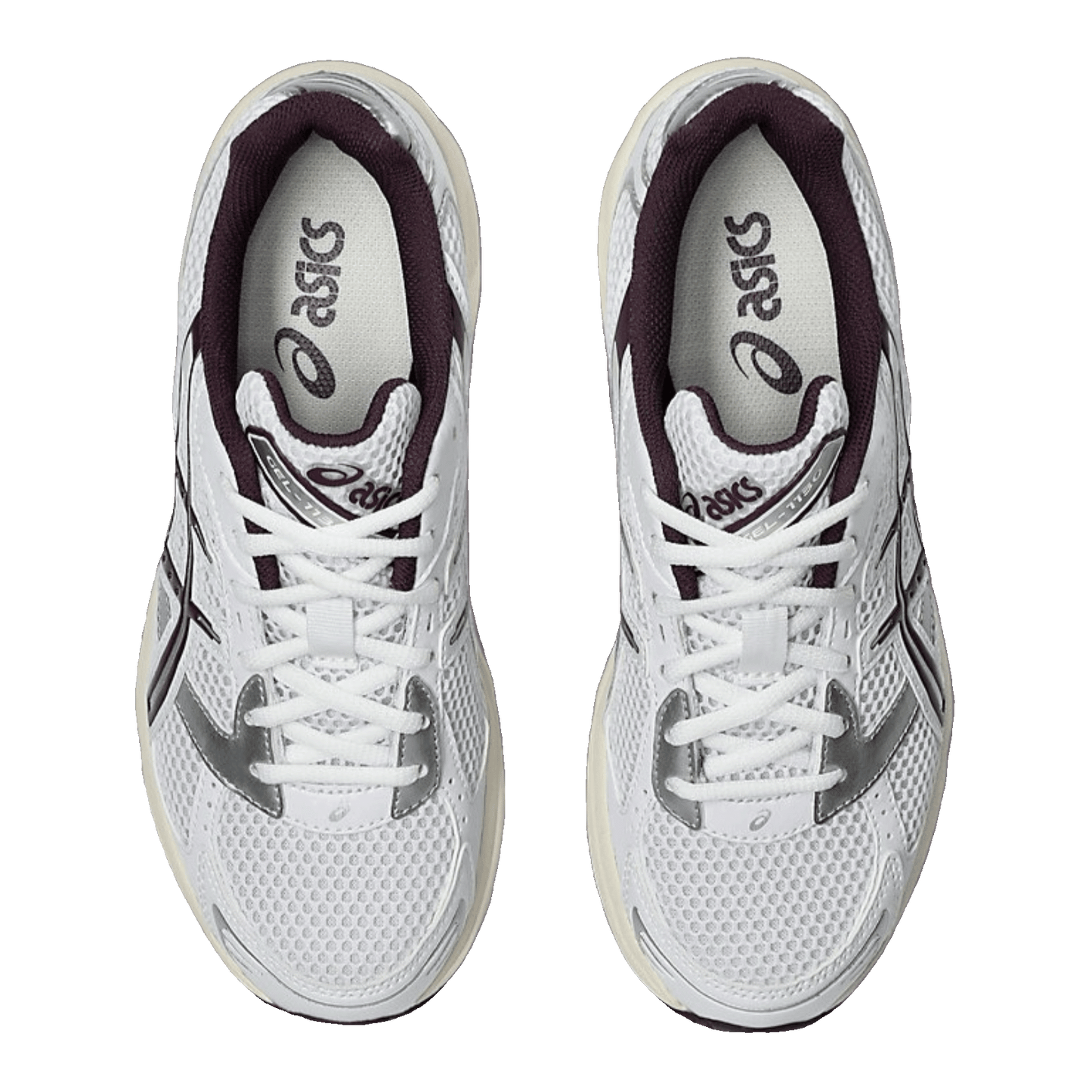 ASICS Gel-1130 White Deep Plum (W) Oben