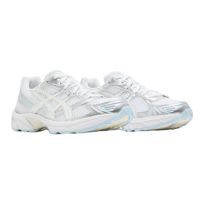 ASICS Gel-1130 White Ivory Light Blue Side