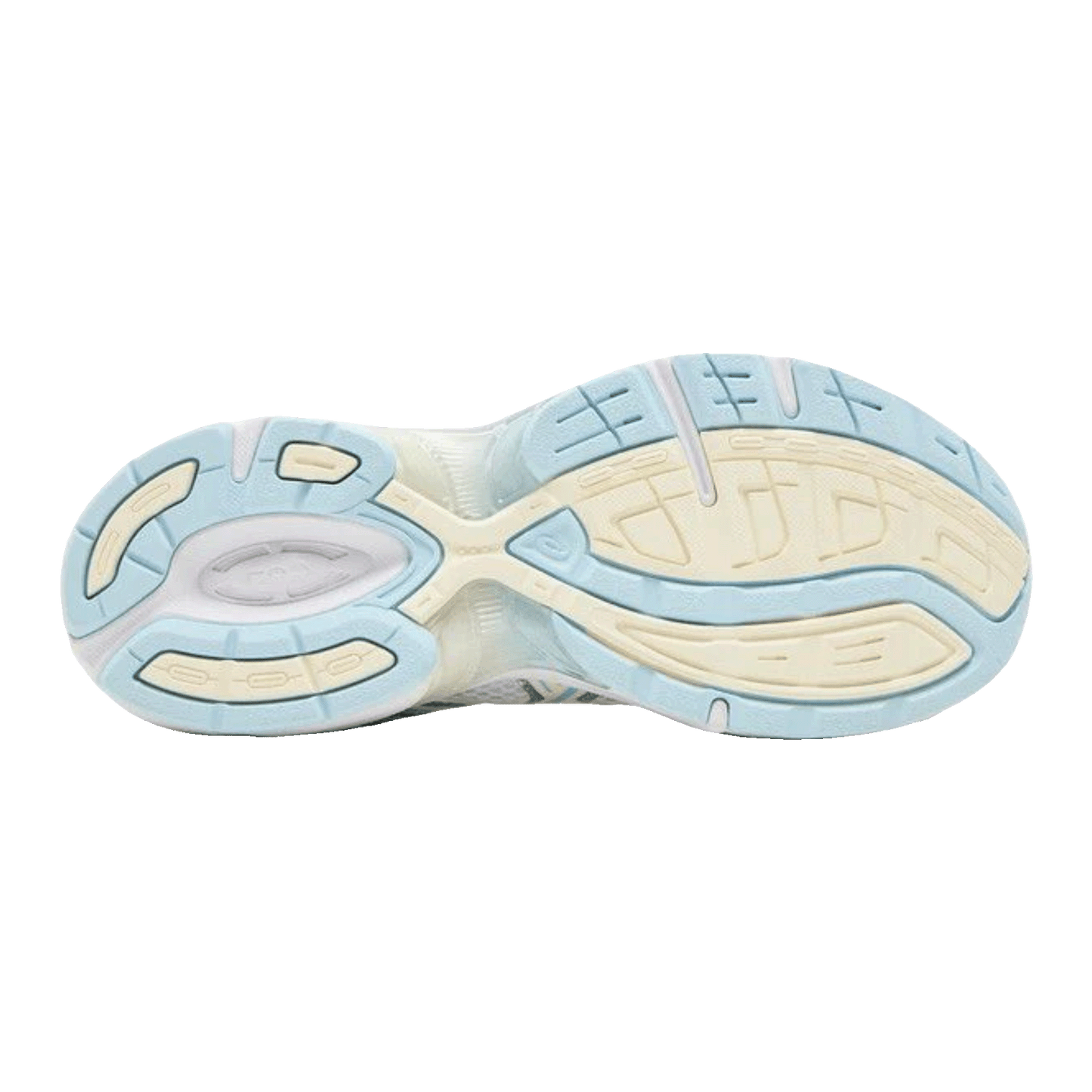 ASICS Gel-1130 White Ivory Light Blue Sohle