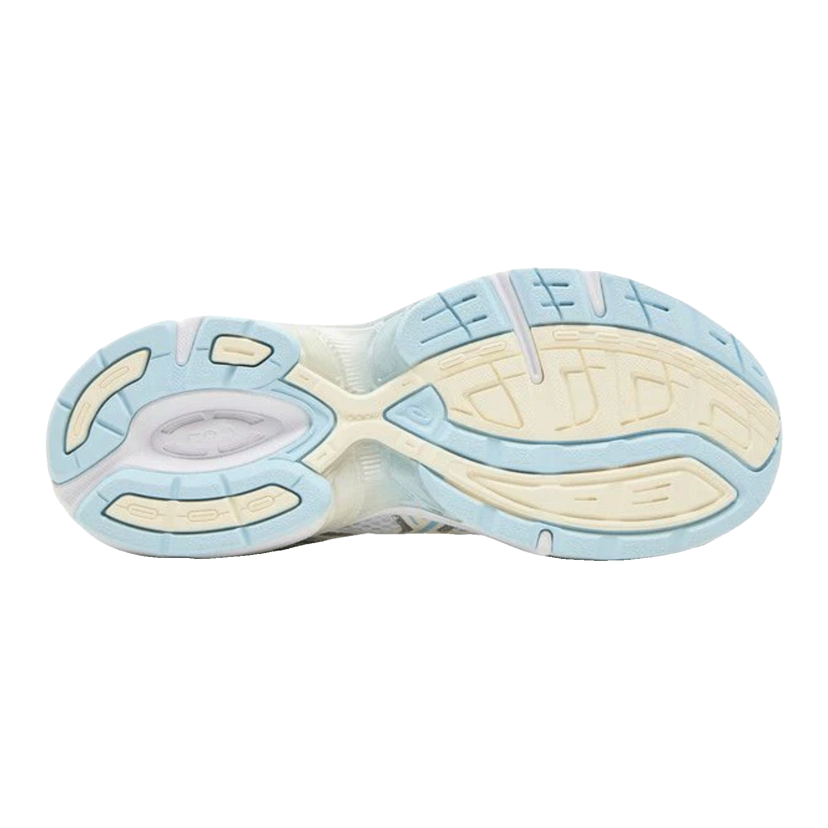 ASICS Gel-1130 White Ivory Light Blue Sohle
