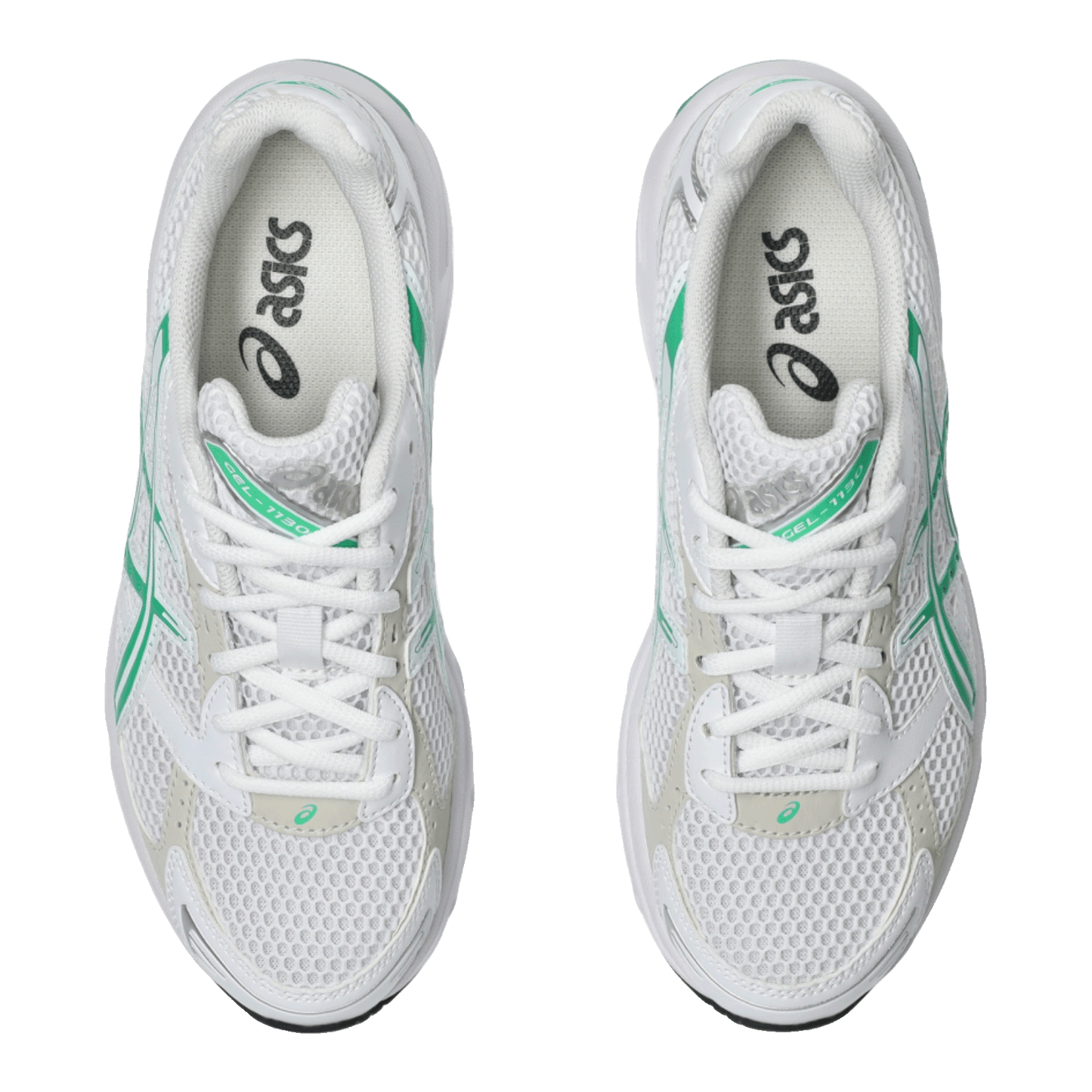 ASICS Gel-1130 White Malachite Green (W) Oben
