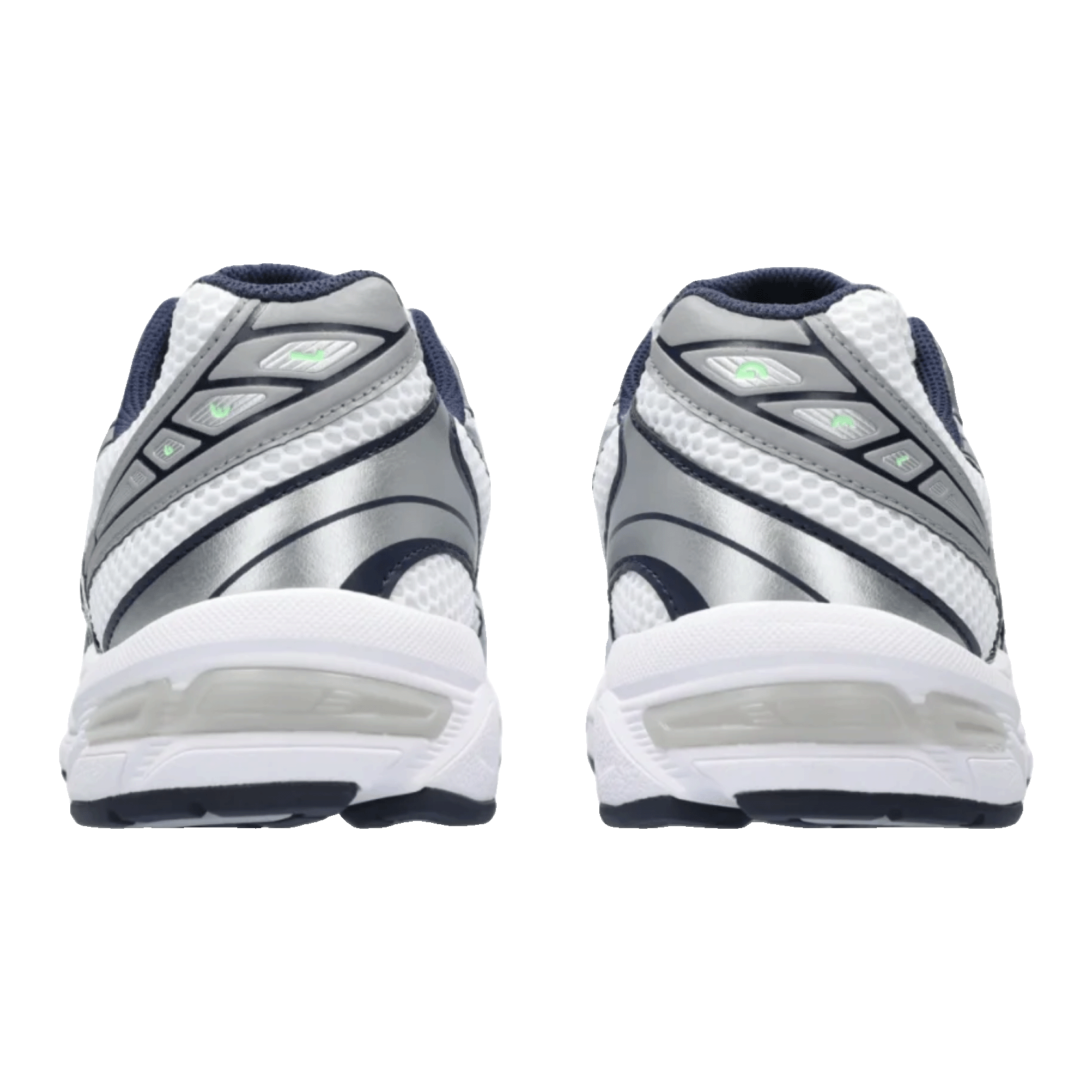 ASICS Gel-1130 White Mid Grey Lime Green Back