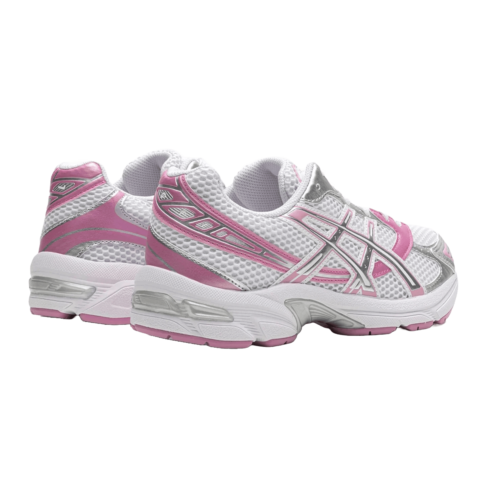Asics pink and grey store