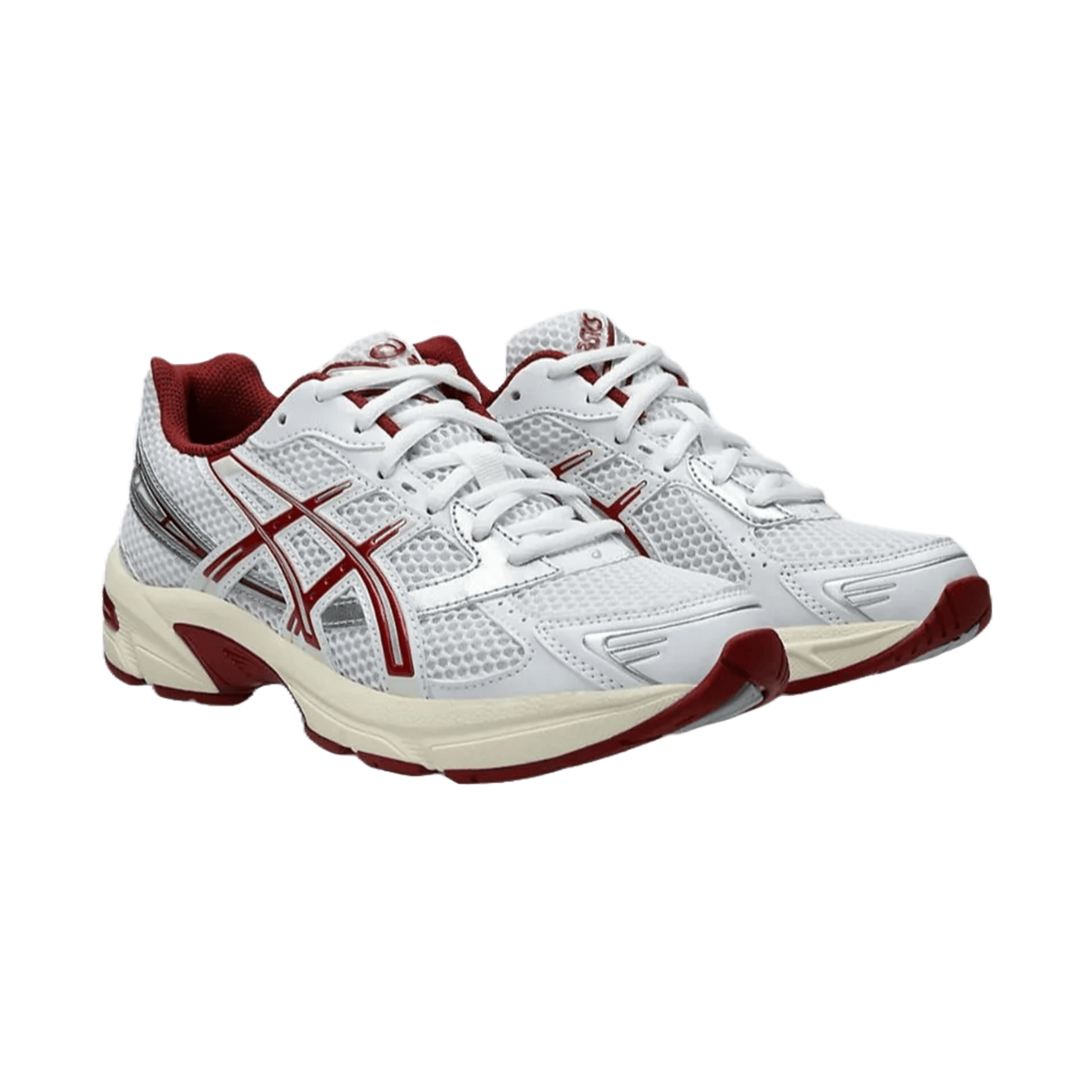 Asics red and white online