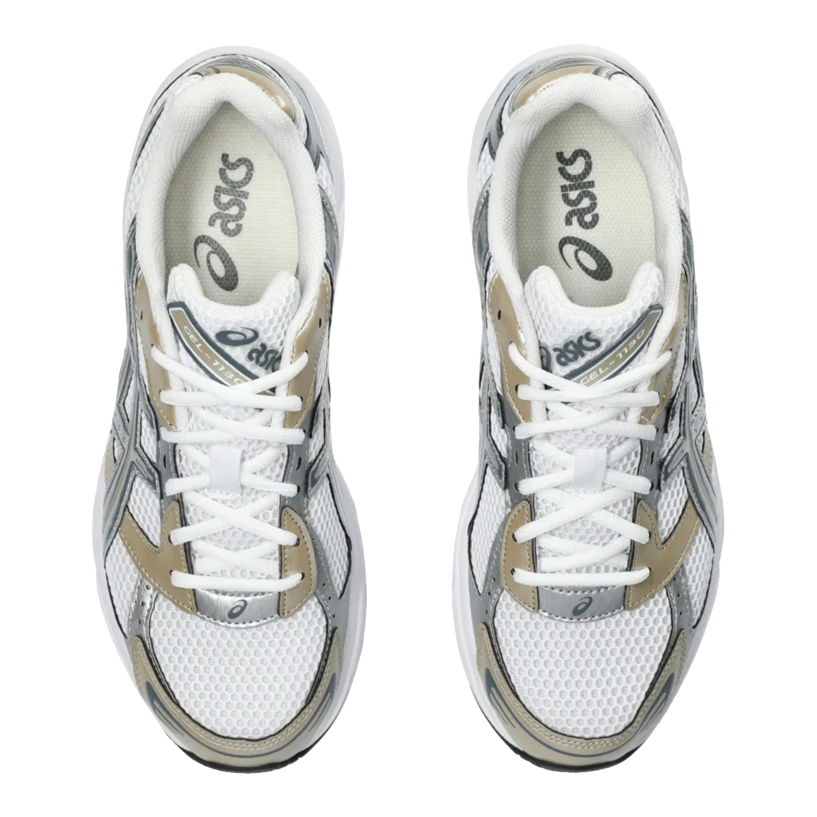 ASICS Gel-1130 White Wood Crepe Oben