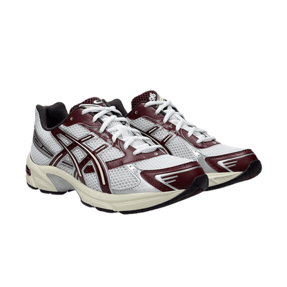 ASICS Gel-1130 White Maroon Banner Side