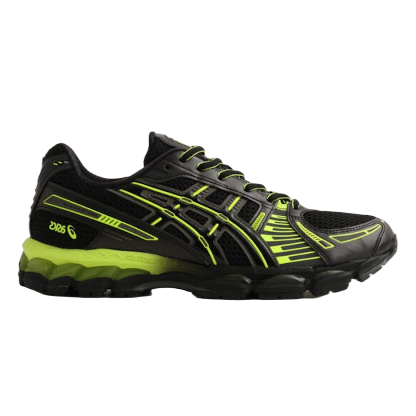 ASICS Gel-Kayano 12.1 Albino & Preto Black Green 1203B227-001