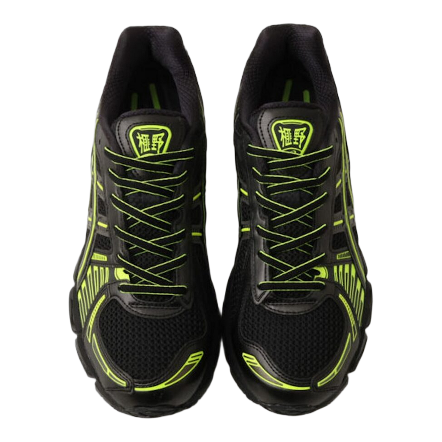 ASICS Gel-Kayano 12.1 Albino & Preto Black Green Oben 1203B227-001
