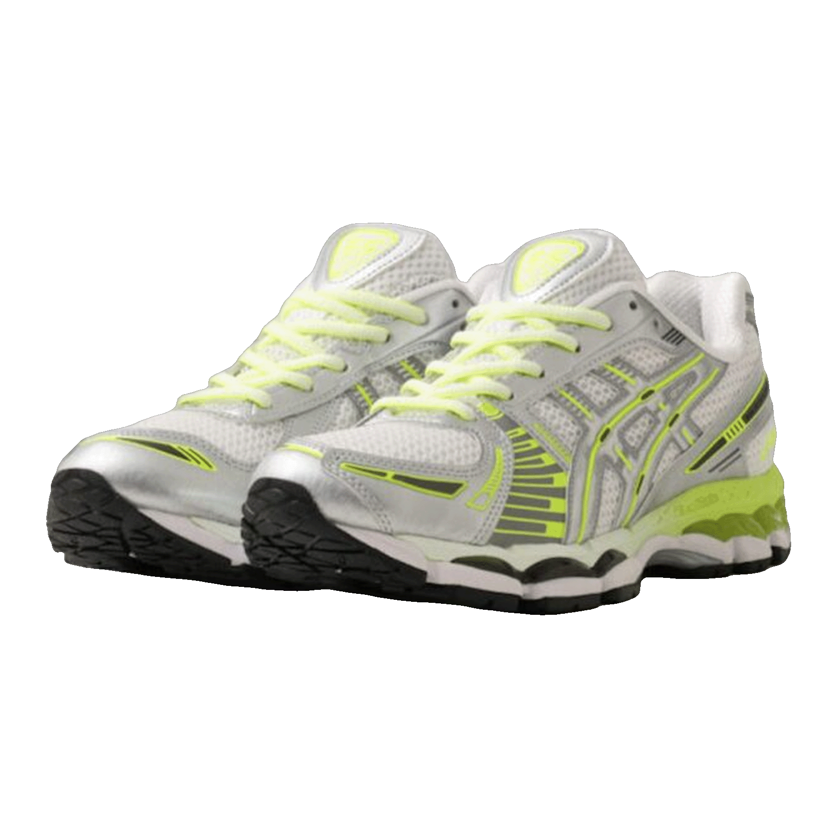 ASICS Gel-Kayano 12.1 Albino & Preto White Green Side 1203B227-100