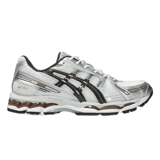 ASICS Gel-Kayano 12.1 White Graphite Grey Brown