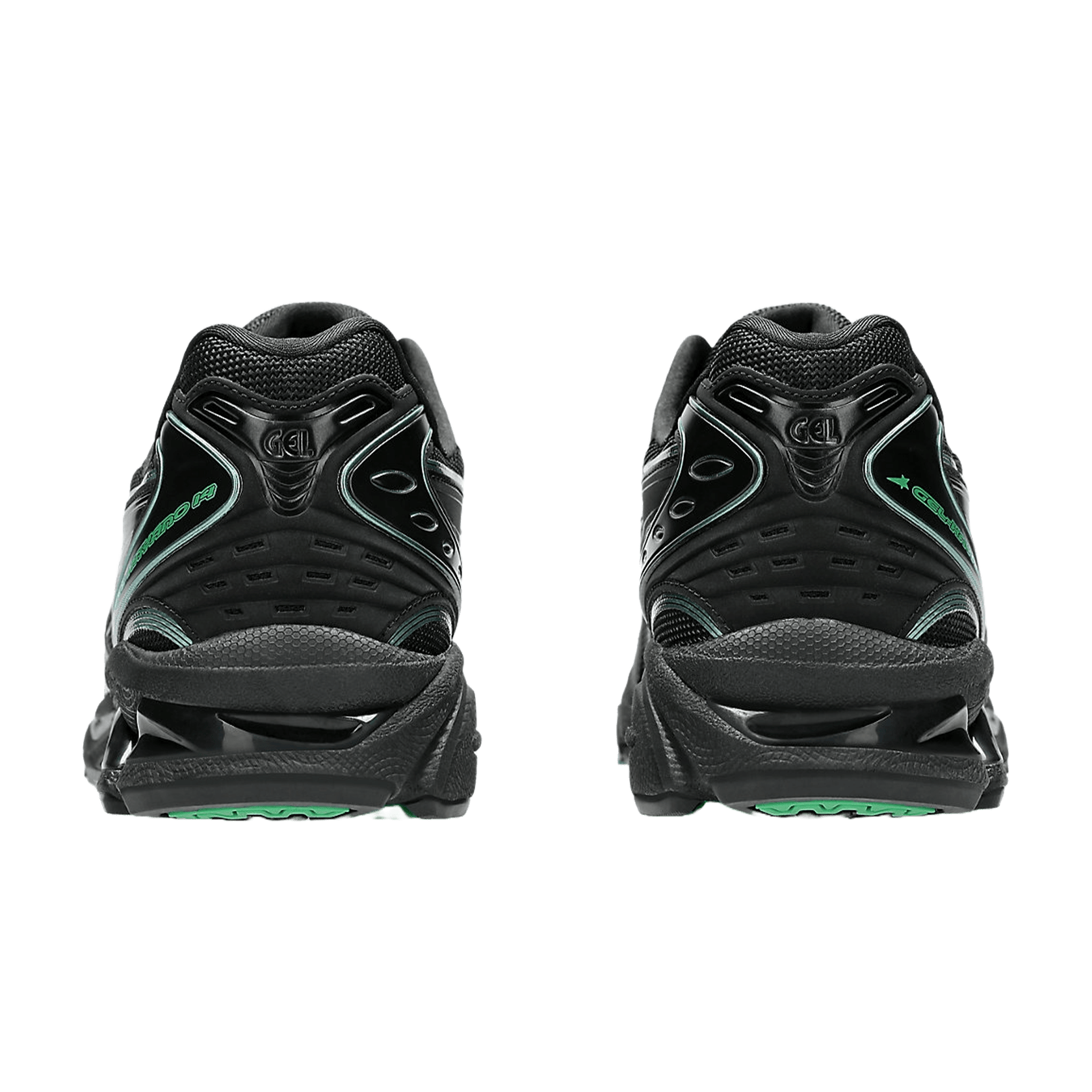 ASICS Gel-Kayano 14 8ON8 Black Green Back