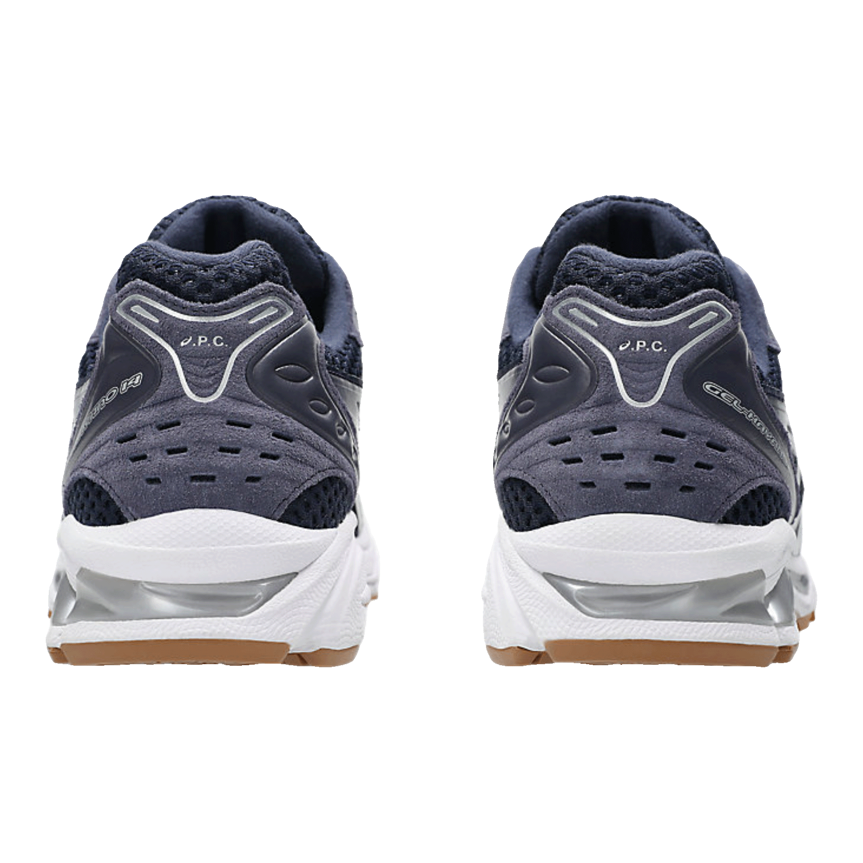 ASICS Gel-Kayano 14 A.P.C. Midnight Indigo Fog Back