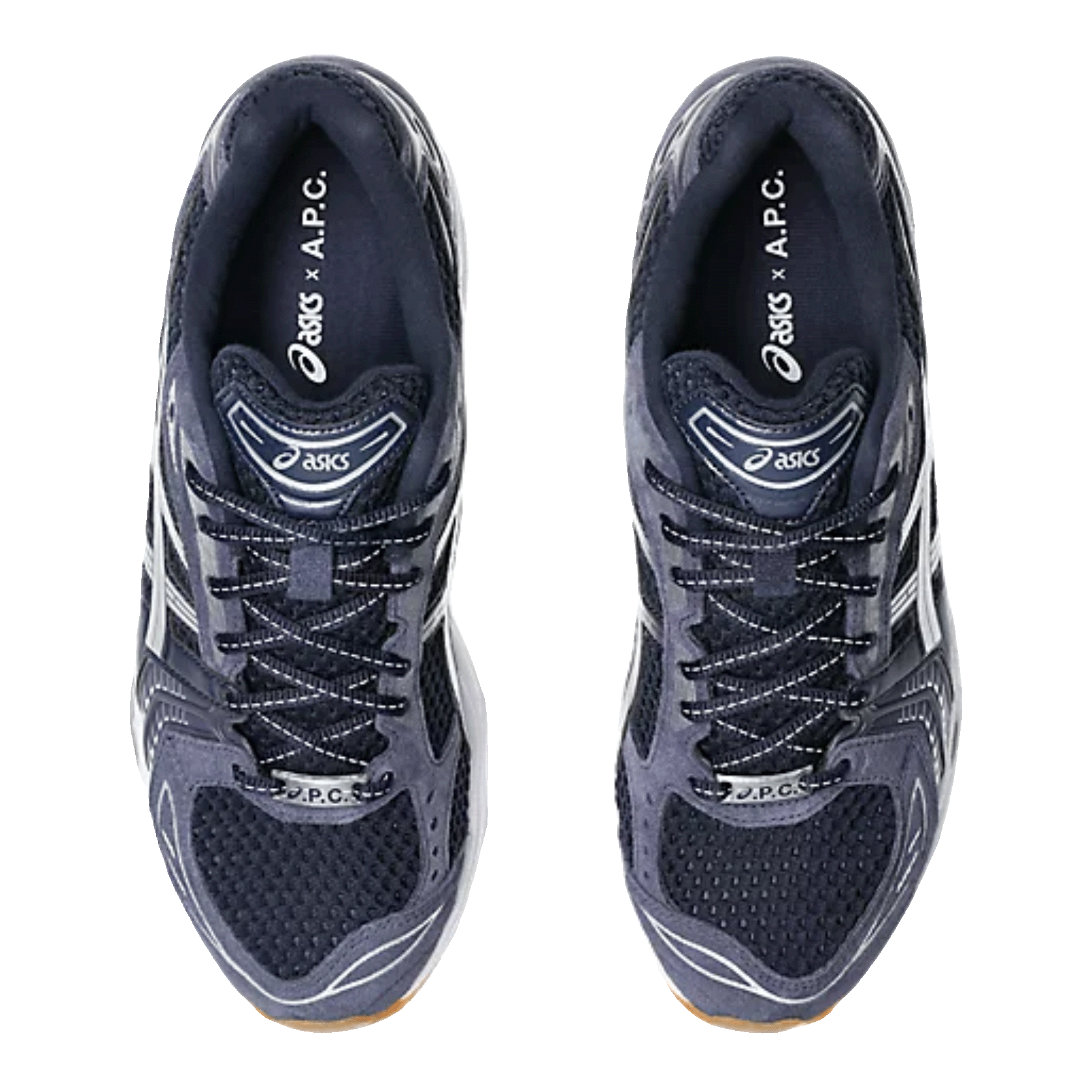 ASICS Gel-Kayano 14 A.P.C. Midnight Indigo Fog Oben