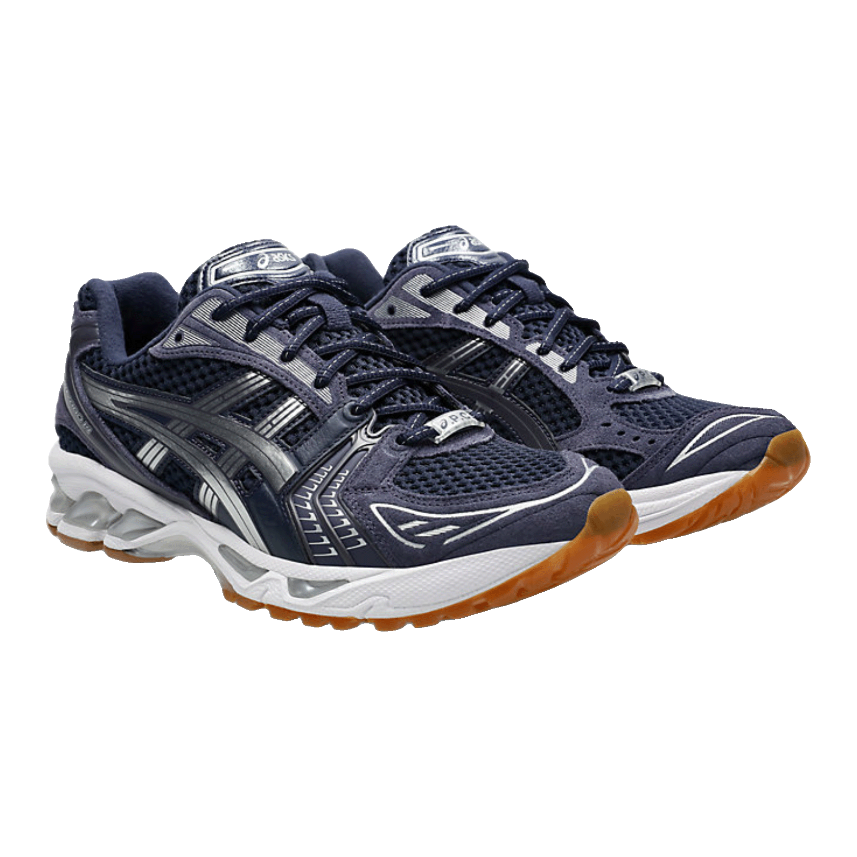 ASICS Gel-Kayano 14 A.P.C. Midnight Indigo Fog Side