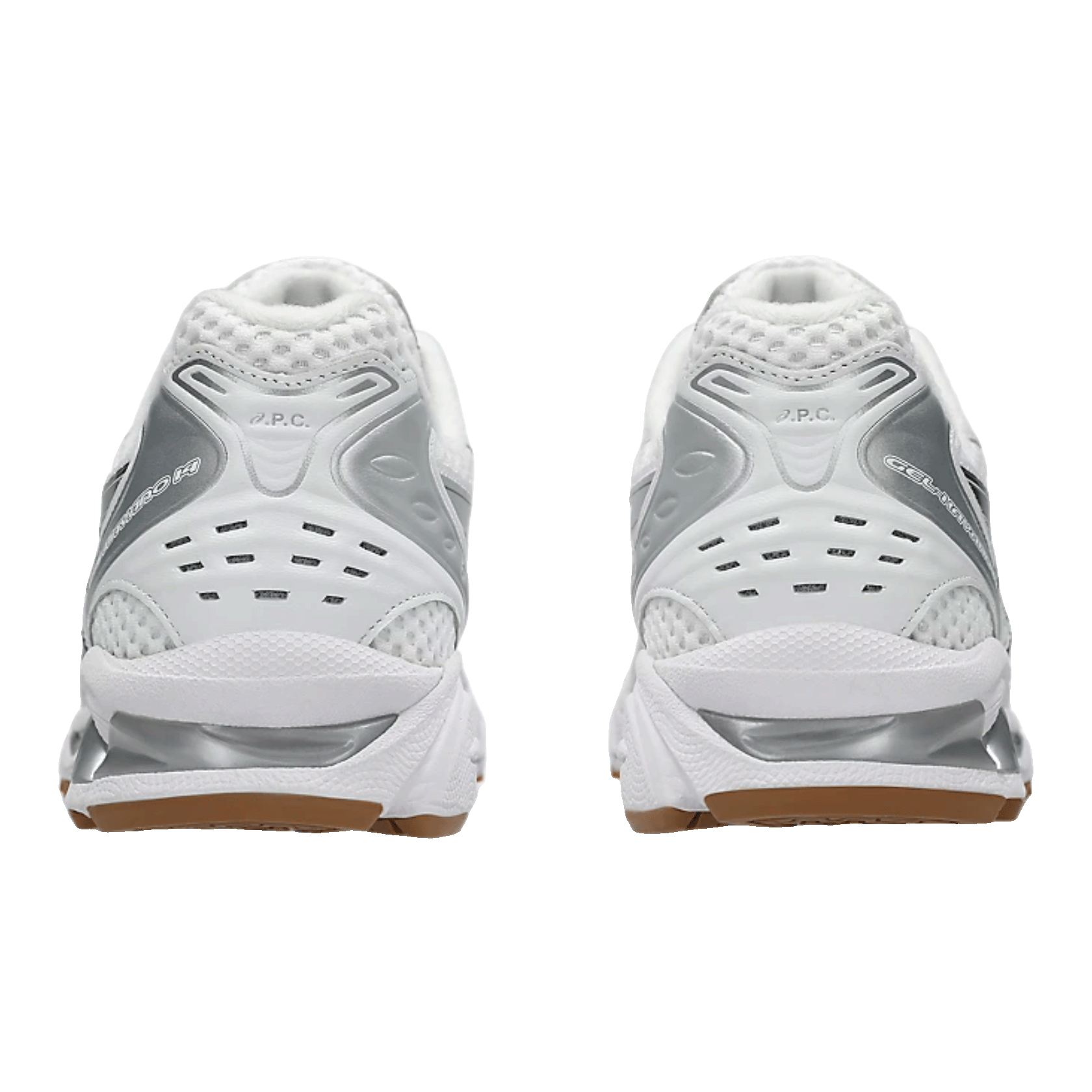 ASICS Gel-Kayano 14 A.P.C. White Pure Silver Back