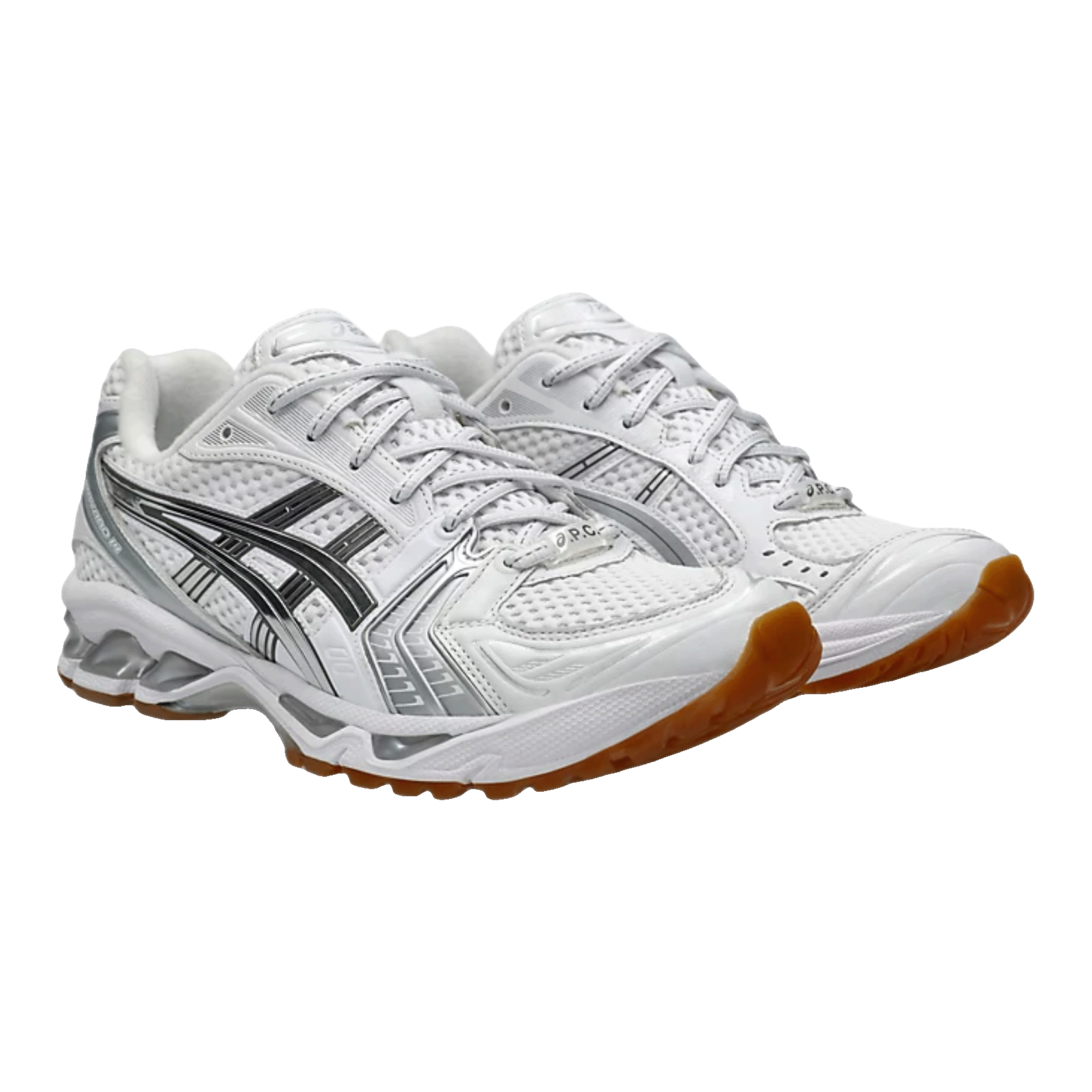 ASICS Gel-Kayano 14 A.P.C. White Pure Silver Side