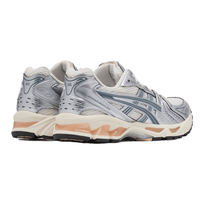 ASICS Gel-Kayano 14 Birch Pure Silver Teal Gold Back