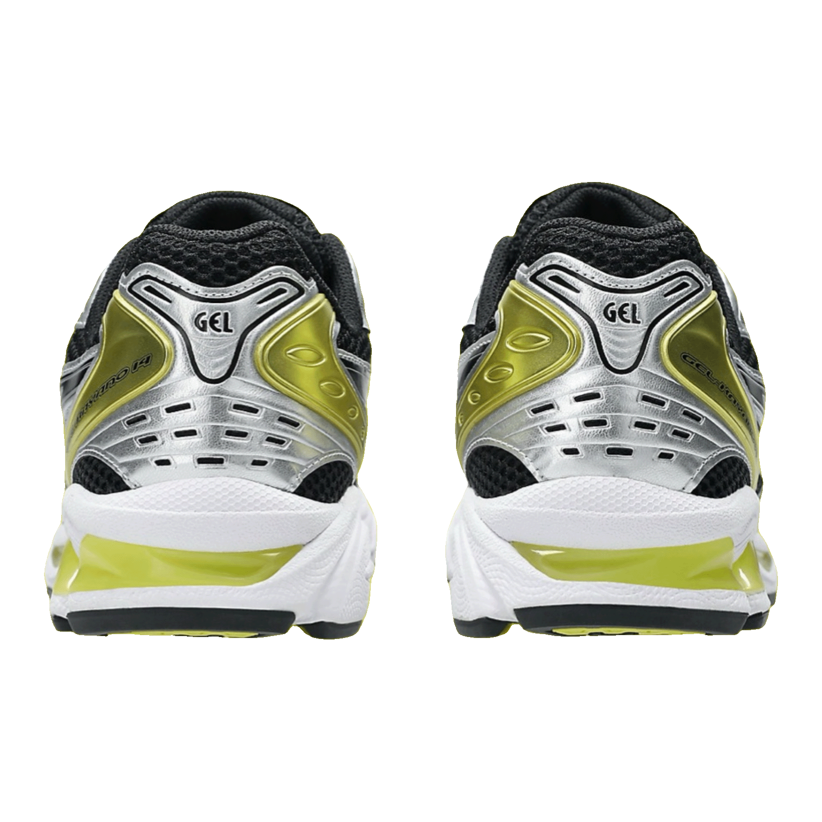 ASICS Gel-Kayano 14 Black Lemon Spark Back