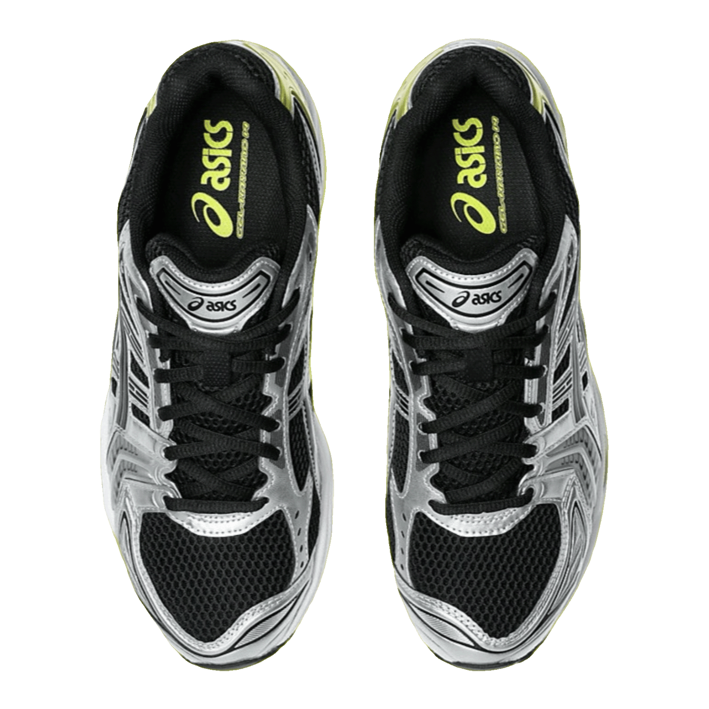 ASICS Gel-Kayano 14 Black Lemon Spark Oben