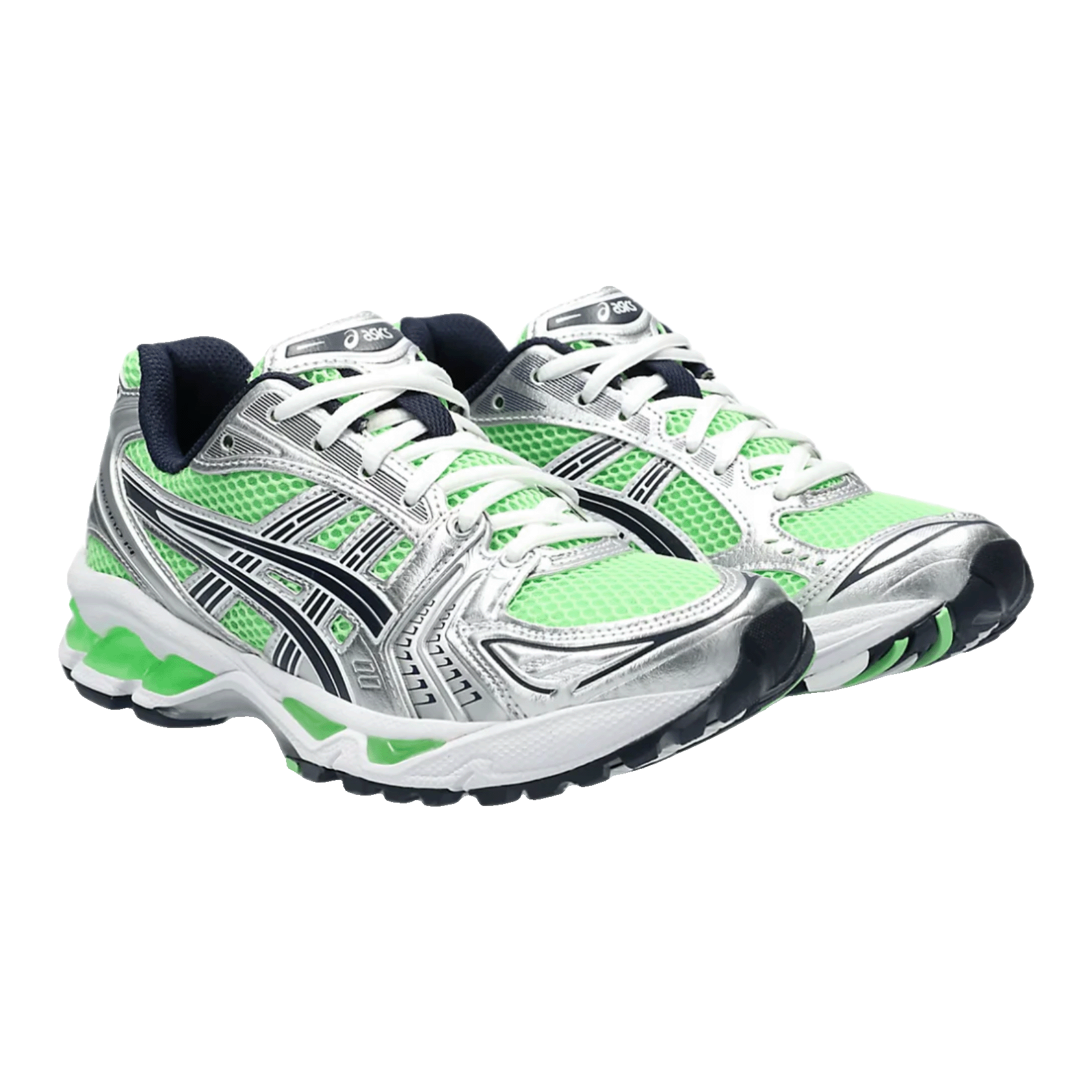 ASICS Gel-Kayano 14 Bright Lime Midnight (W) Side