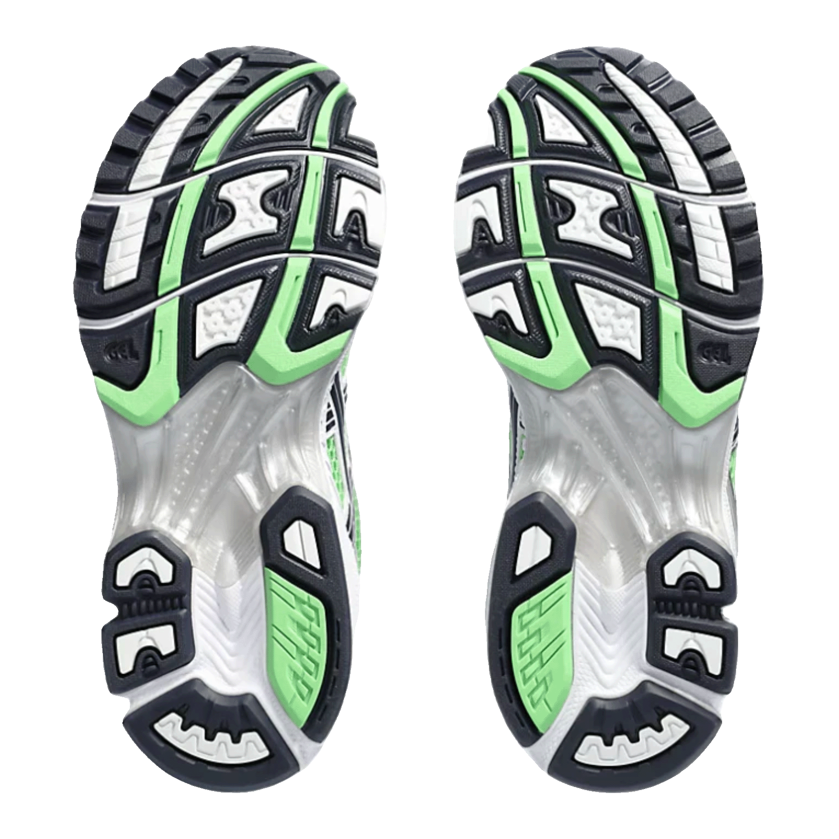 ASICS Gel-Kayano 14 Bright Lime Midnight (W) Sohle