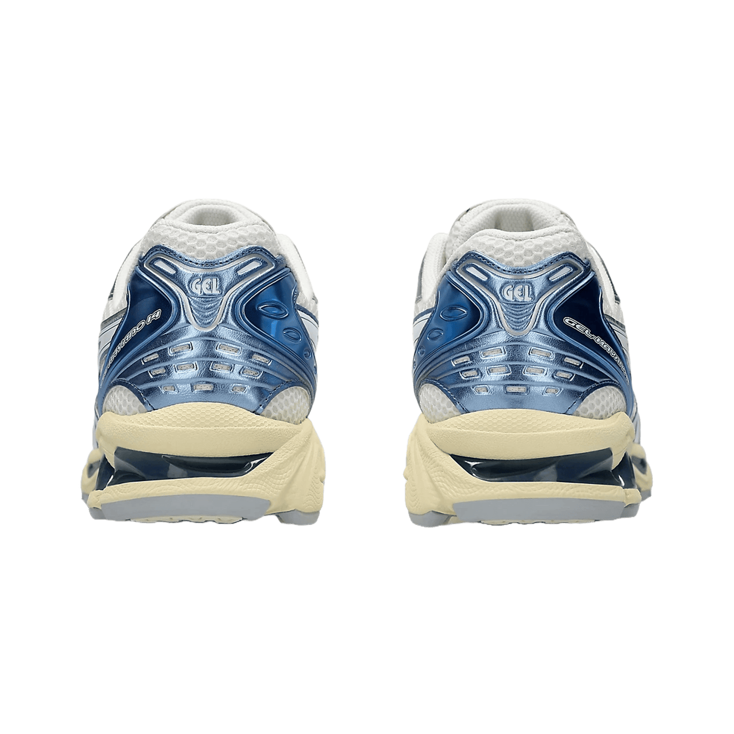 ASICS Gel-Kayano 14 Cream Metallic Blue Back