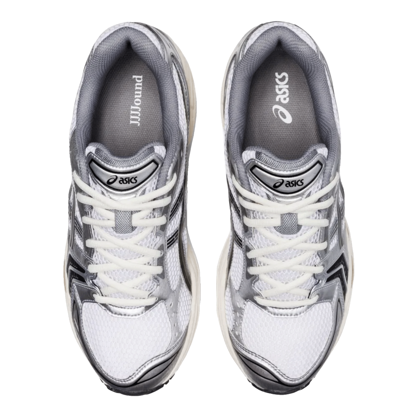 ASICS Gel-Kayano 14 JJJJound Silver Black Oben