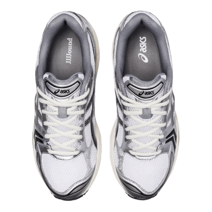 ASICS Gel-Kayano 14 JJJJound Silver Black Oben