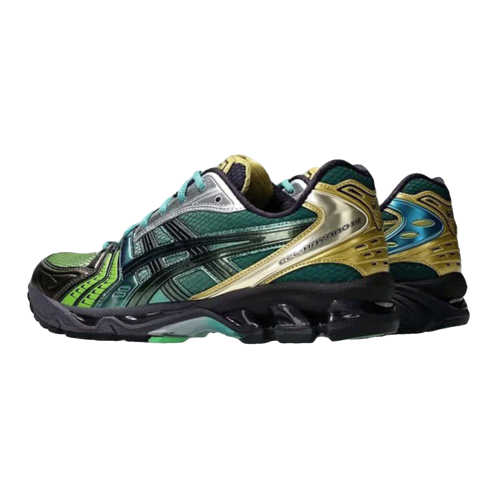 ASICS Gel-Kayano 14 P. Andrade Gradation Green Back