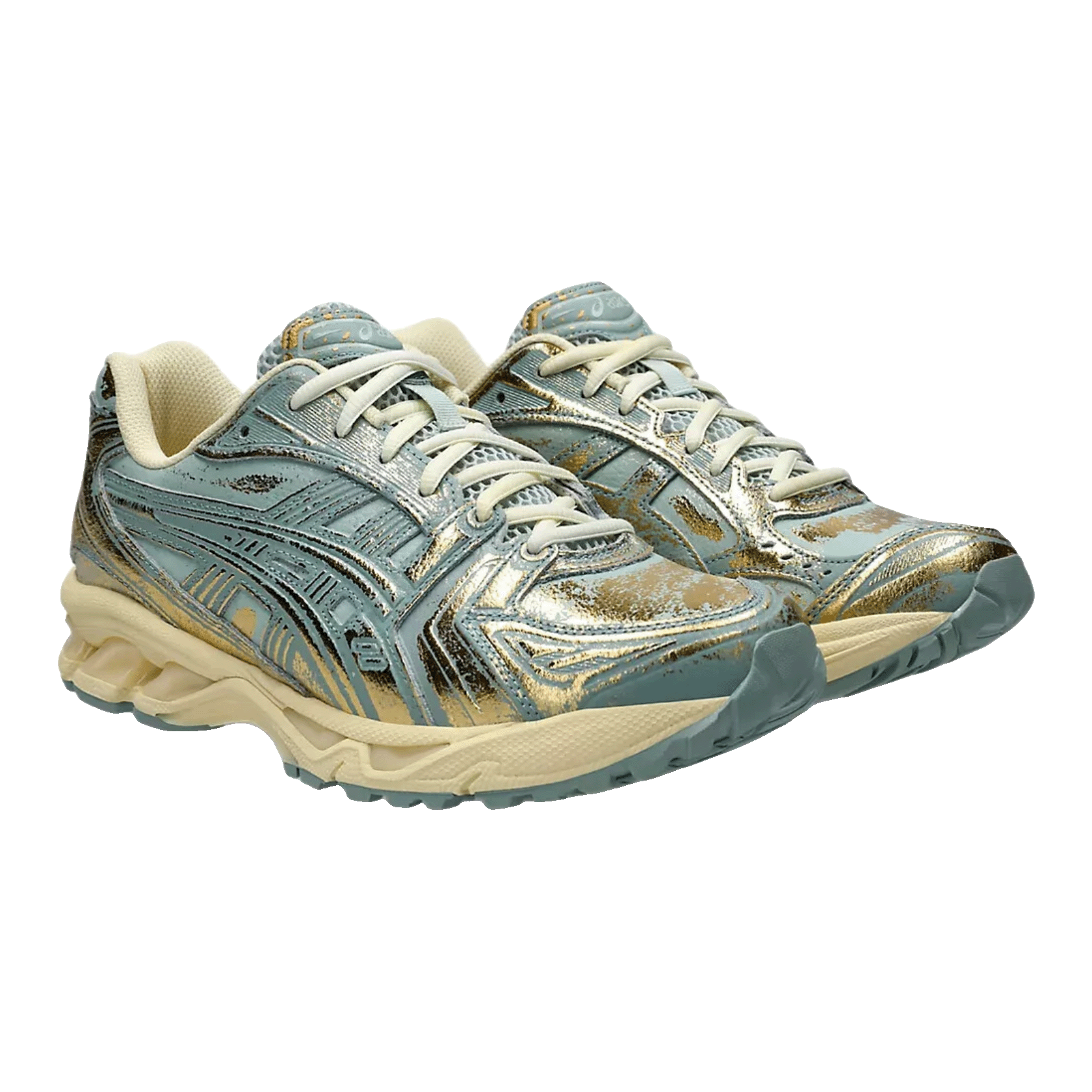ASICS Gel-Kayano 14 Pure Gold Cold Moss Side
