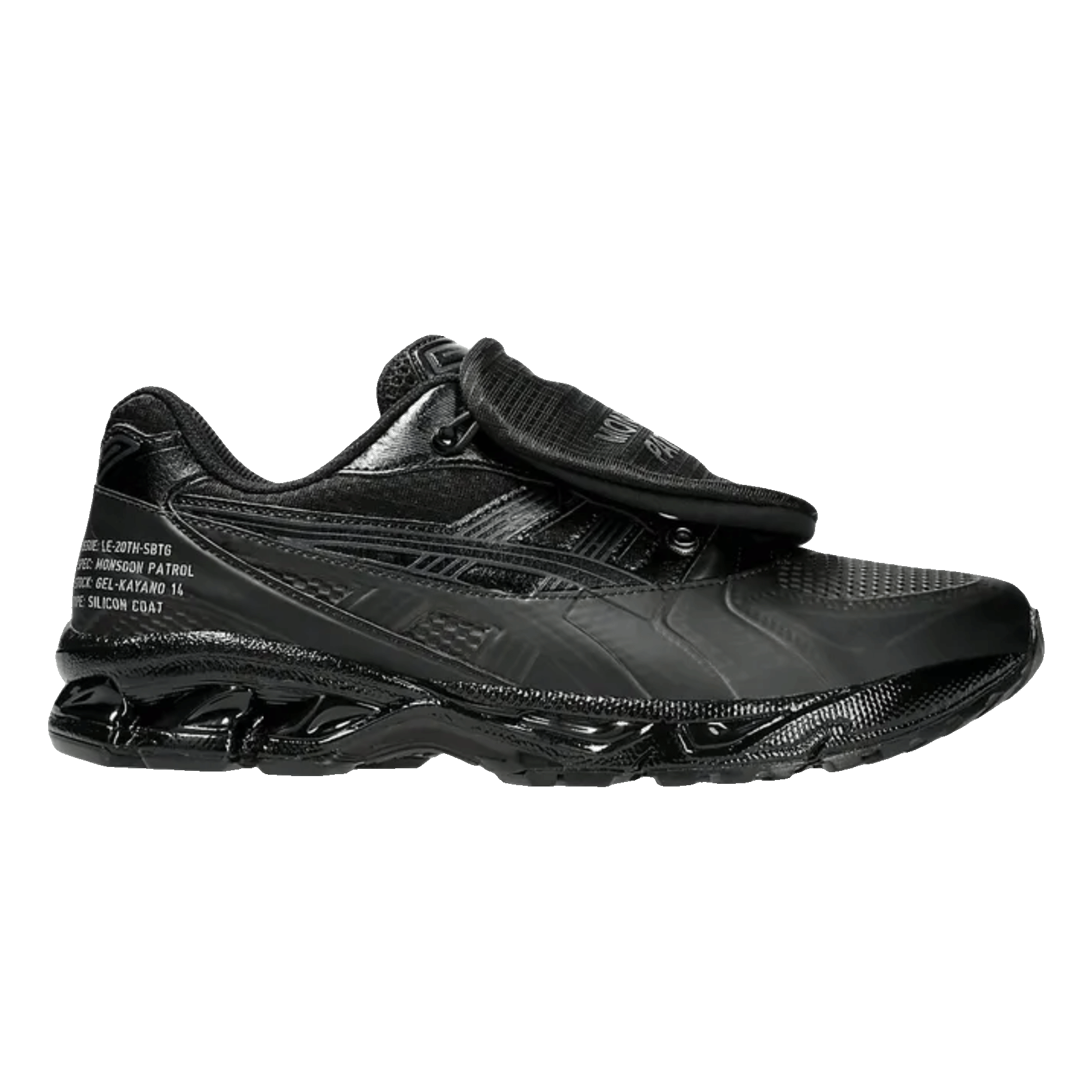 ASICS Gel-Kayano 14 SBTG x Limited Edt Monsoon Patrol Black