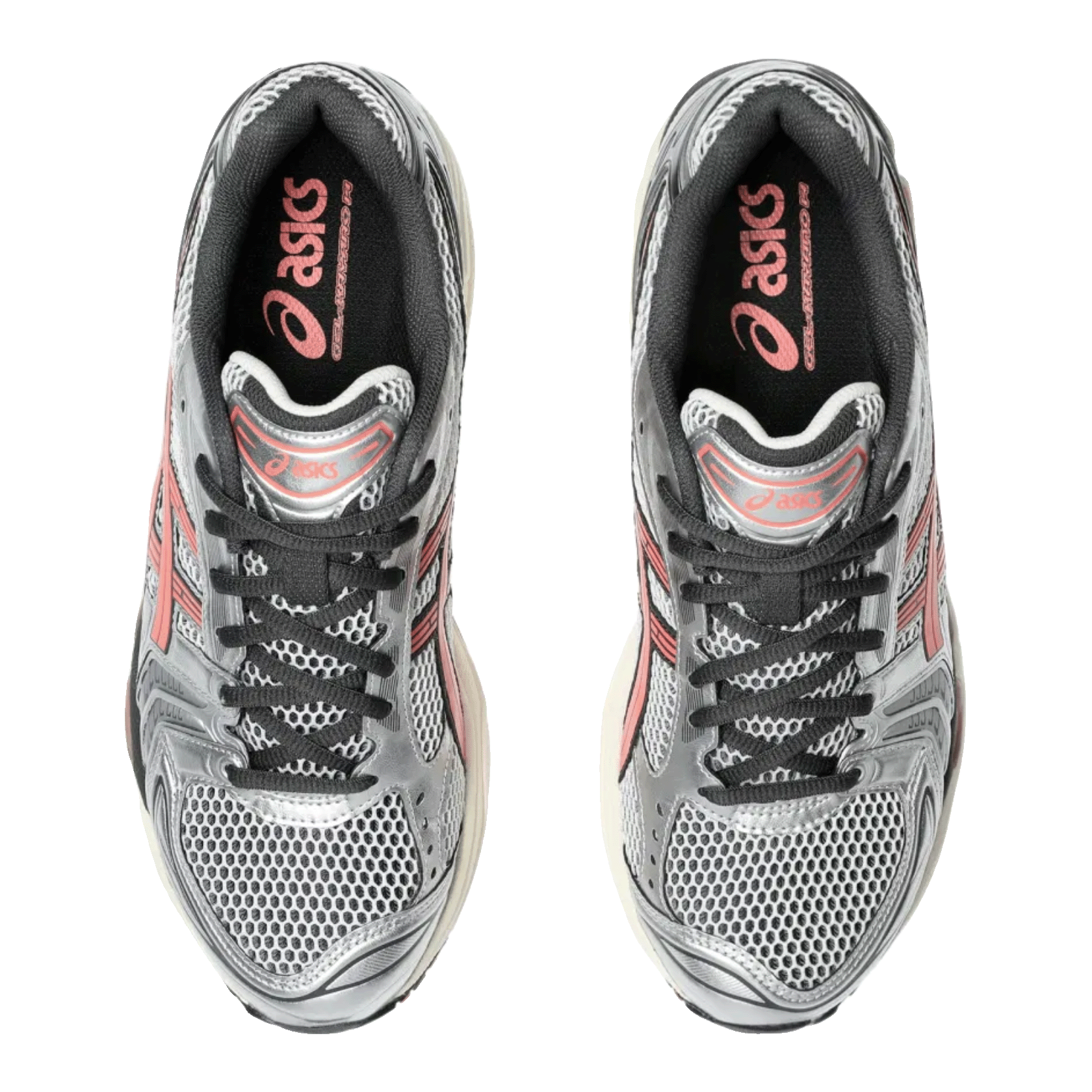 ASICS Gel-Kayano 14 Silver Papaya Oben