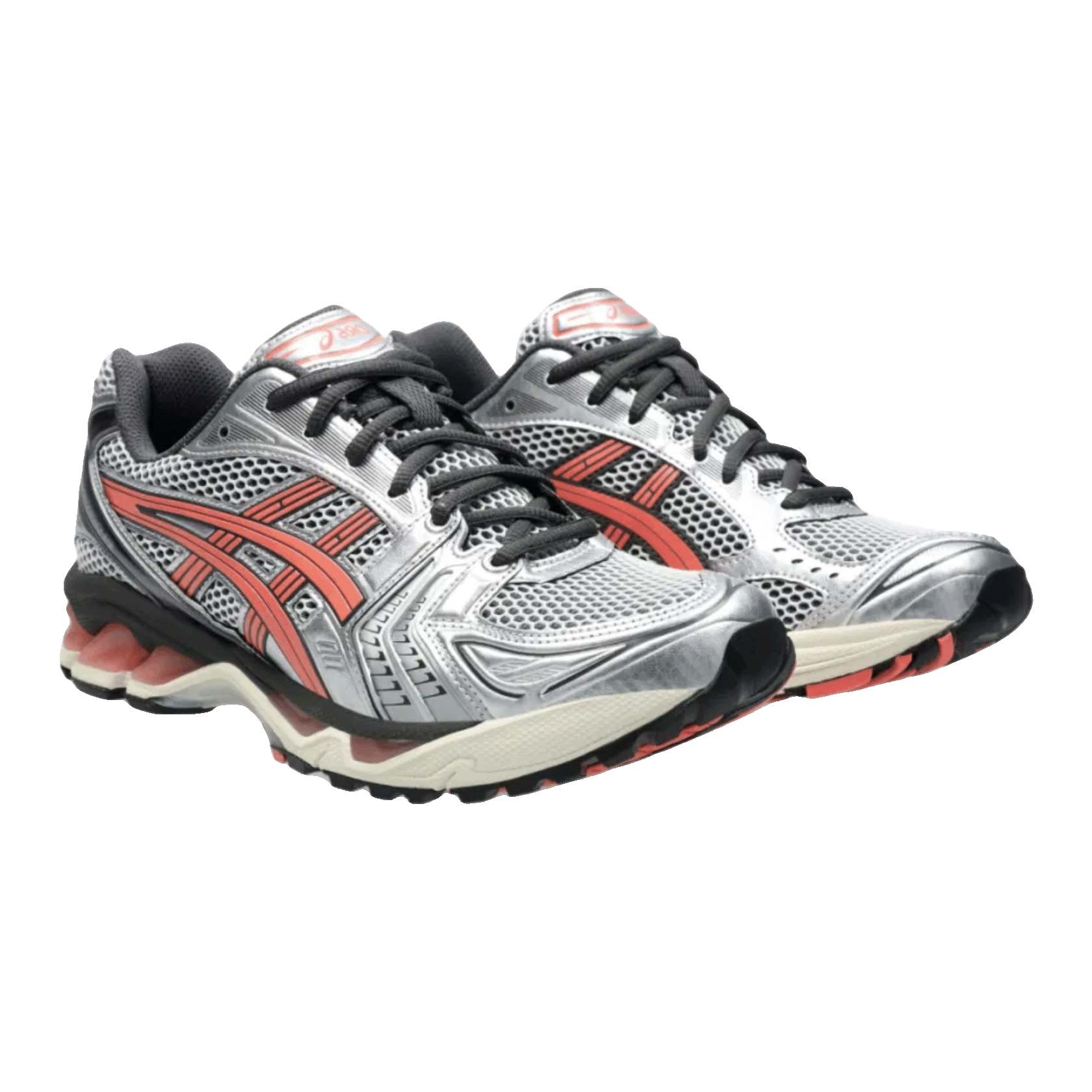 ASICS Gel-Kayano 14 Silver Papaya Side