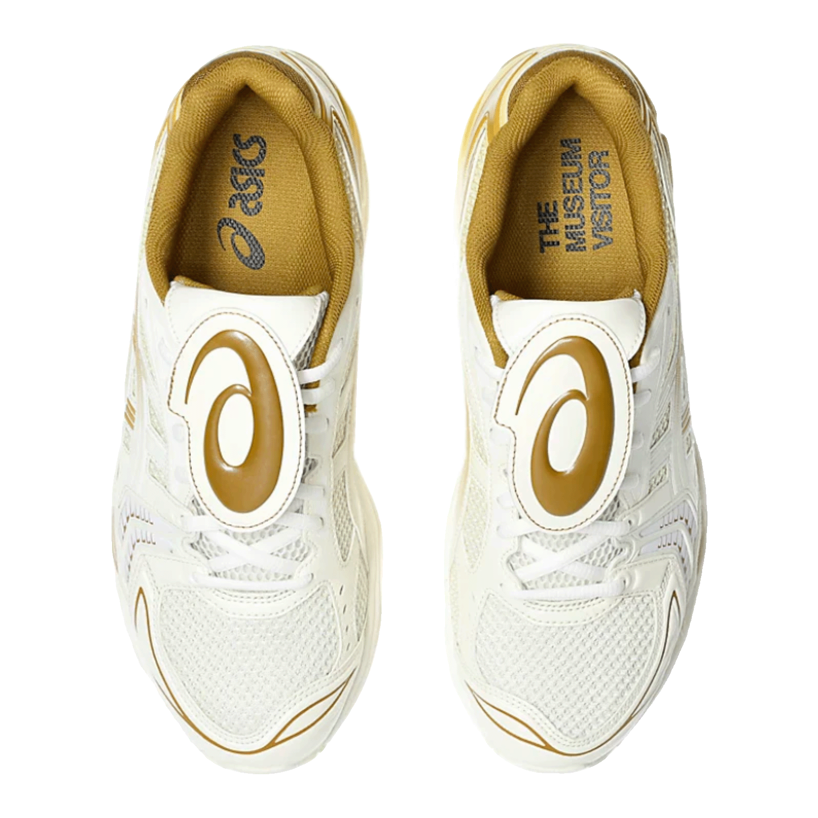 ASICS Gel-Kayano 14 The Museum Visitor Cream Gold Oben