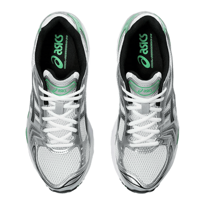 ASICS Gel-Kayano 14 White Malachite Green Oben