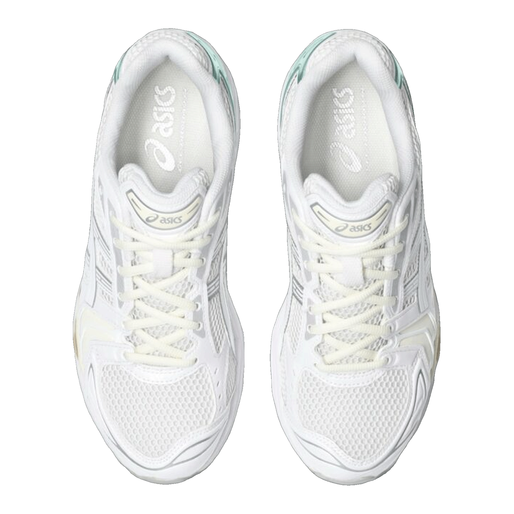 ASICS Gel-Kayano 14 White Mint Gold Oben