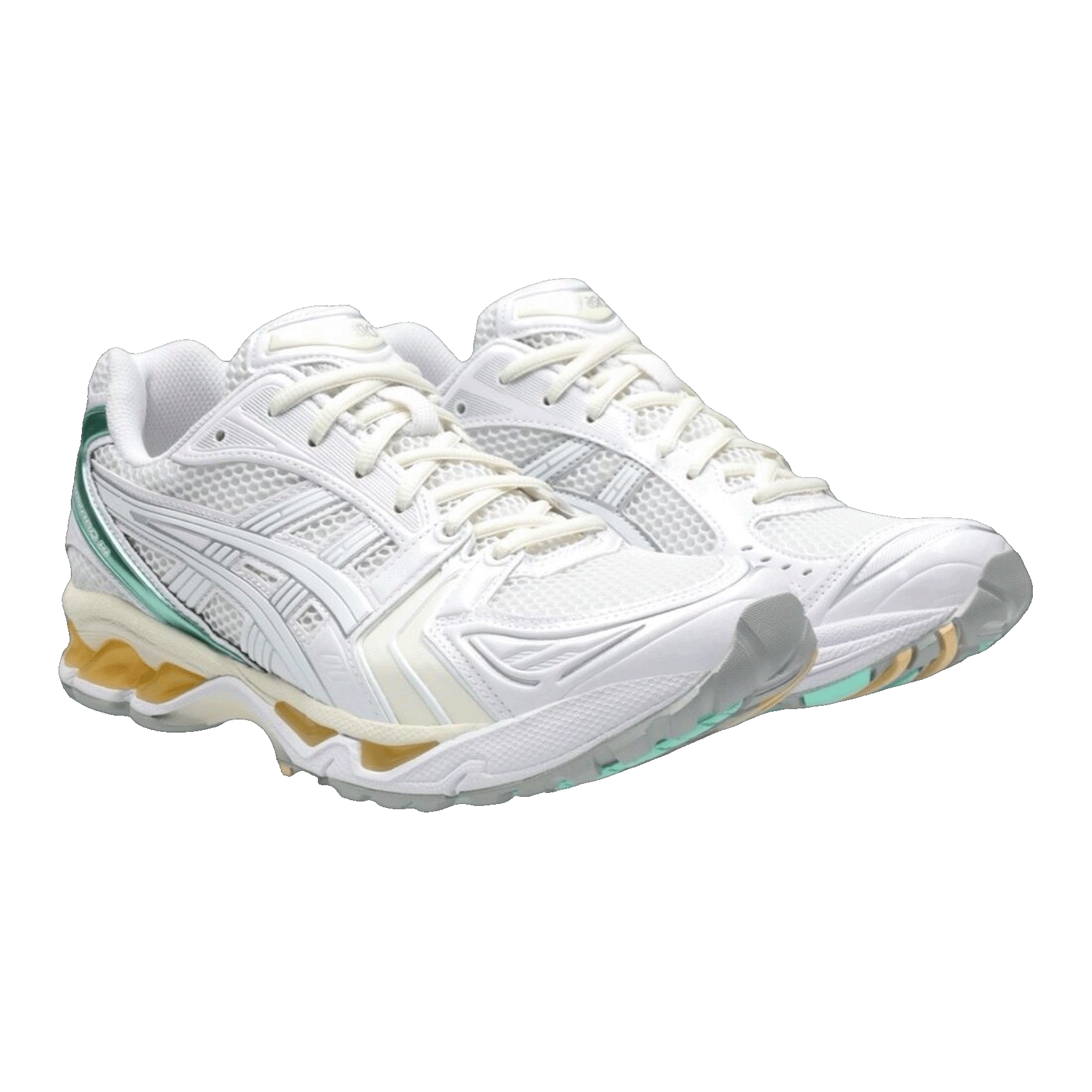 ASICS Gel-Kayano 14 White Mint Gold Side