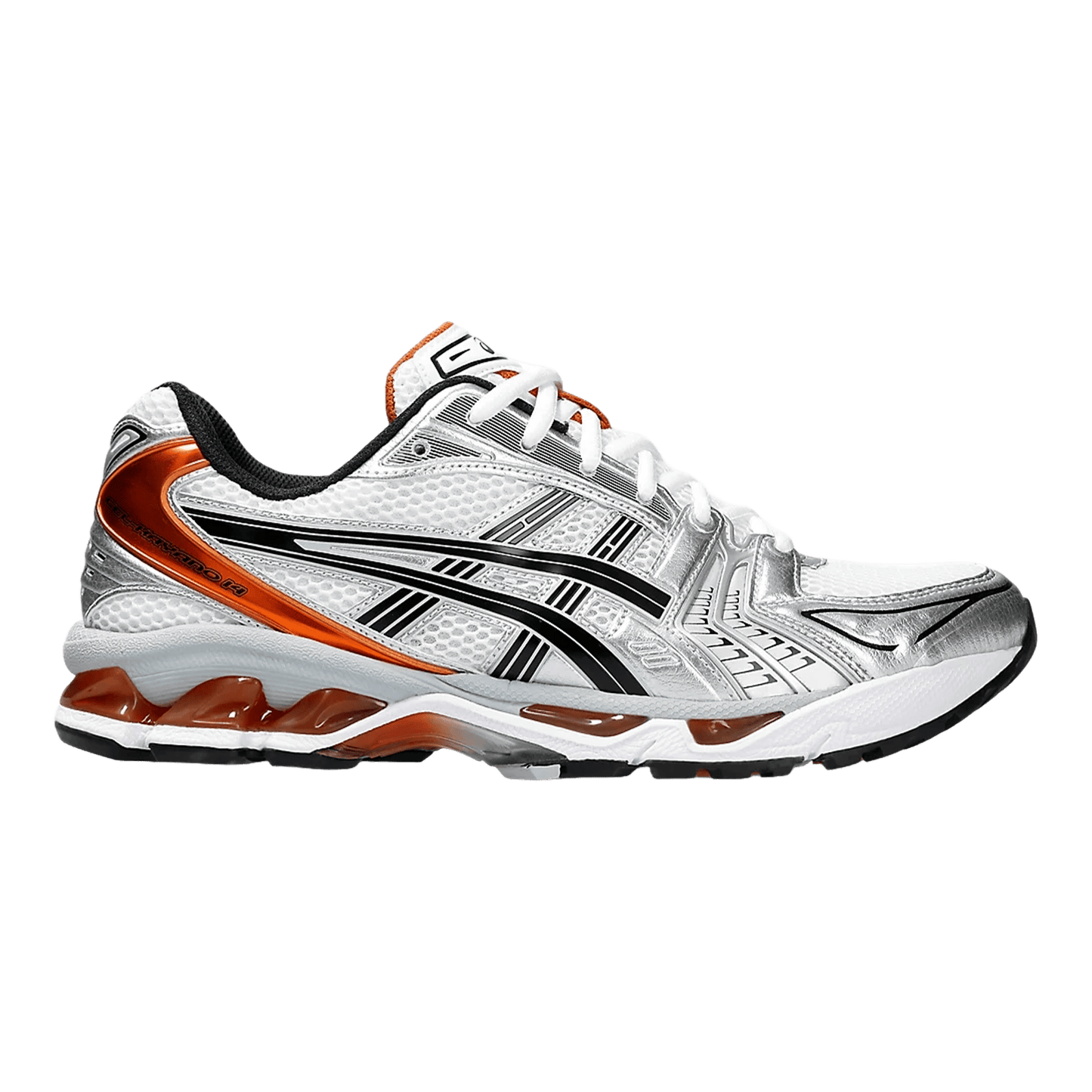 ASICS Gel-Kayano 14 White Piquant Orange