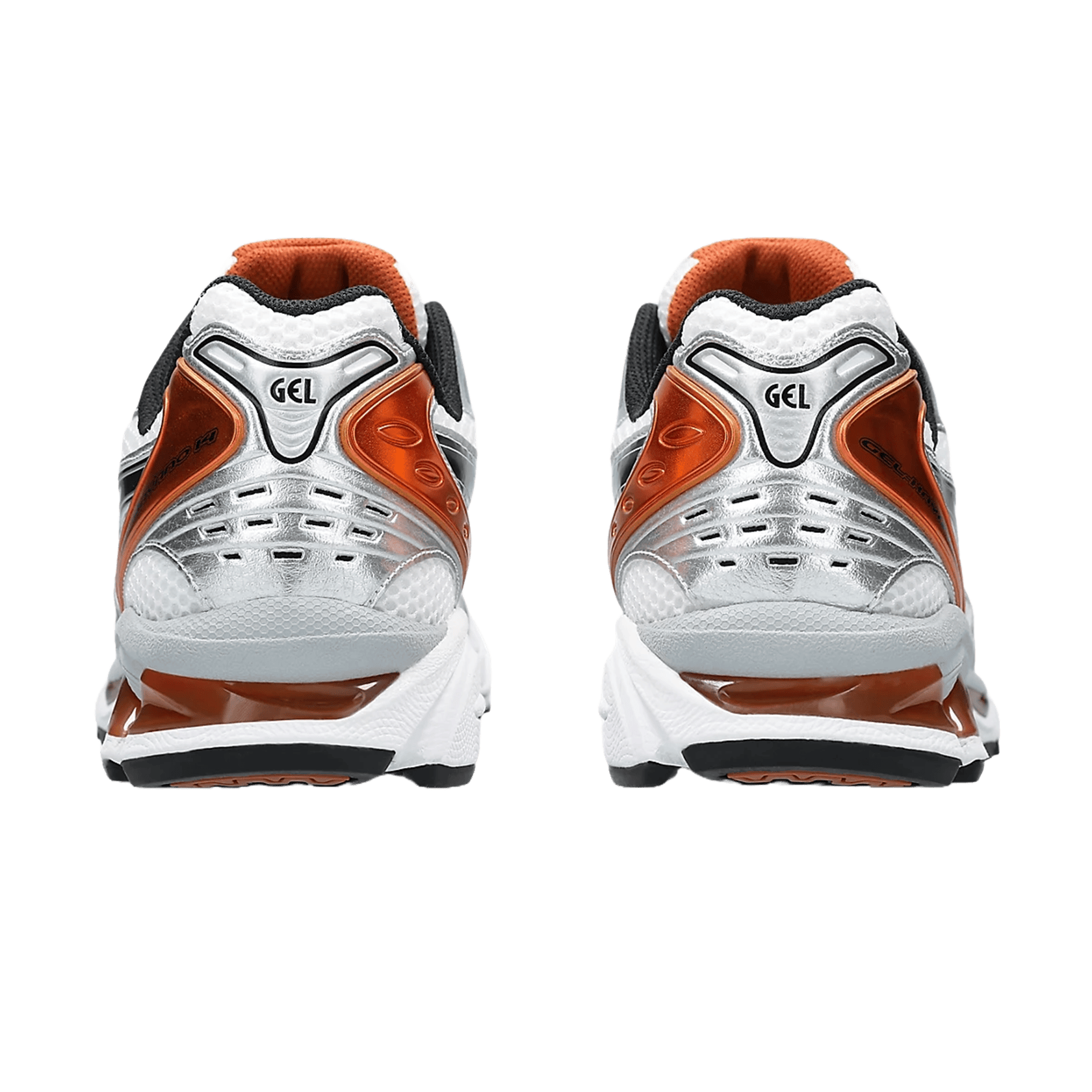 ASICS Gel-Kayano 14 White Piquant Orange Back