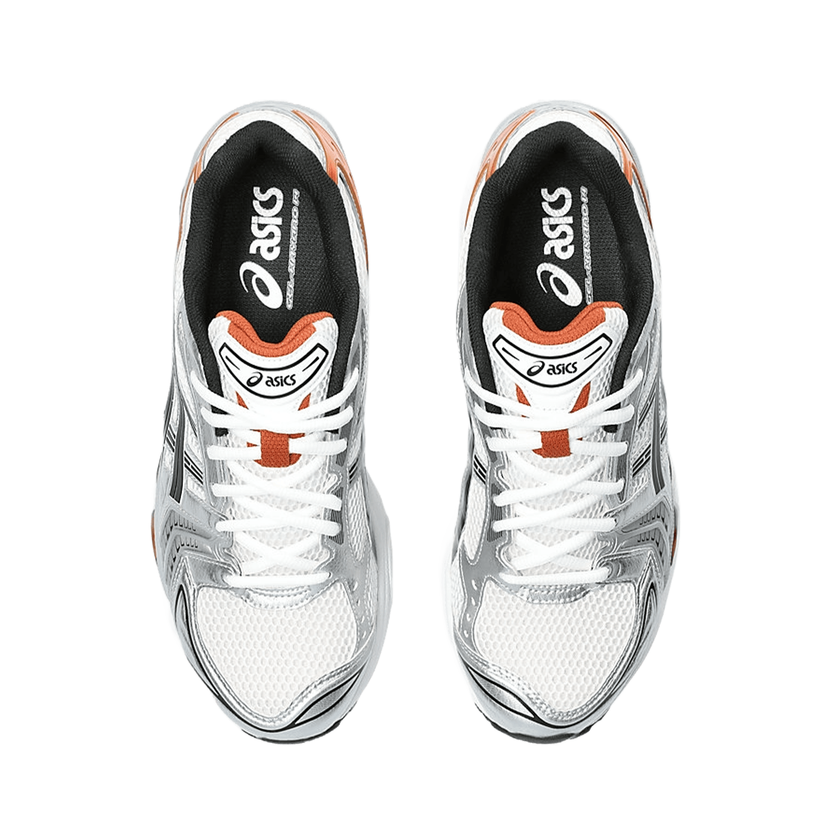 ASICS Gel-Kayano 14 White Piquant Orange Oben