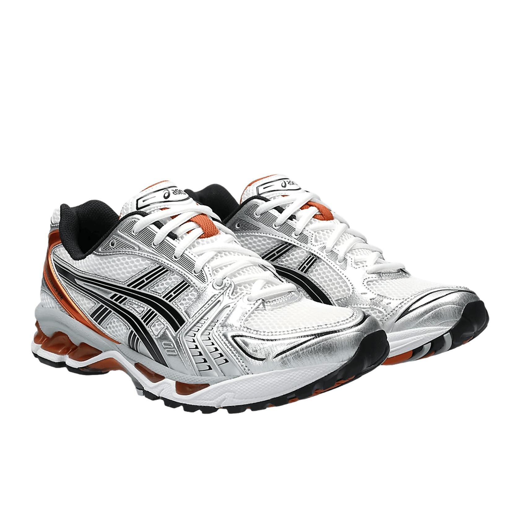ASICS Gel-Kayano 14 White Piquant Orange Side