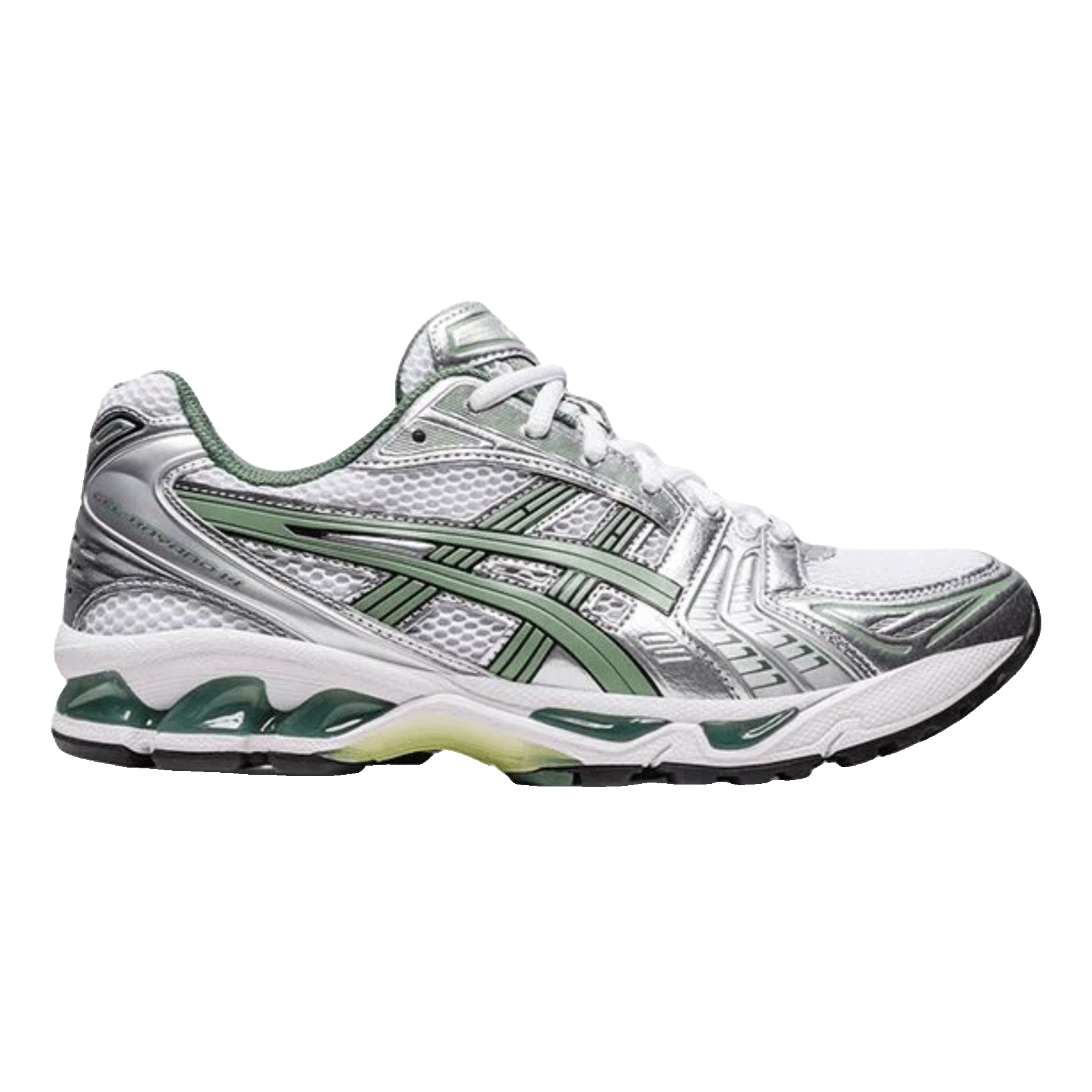ASICS Gel-Kayano 14 White Pure Silver Slate Grey Sage