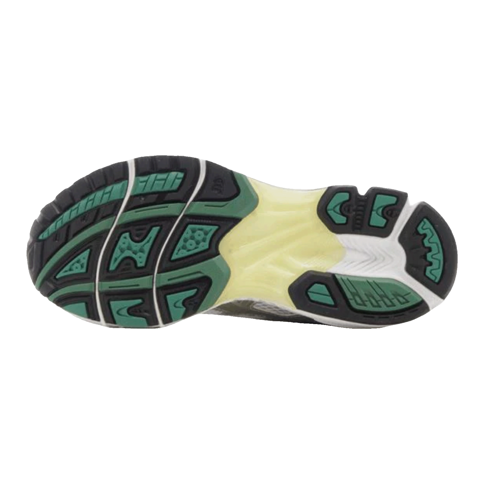 ASICS Gel-Kayano 14 White Pure Silver Slate Grey Sage Sohle