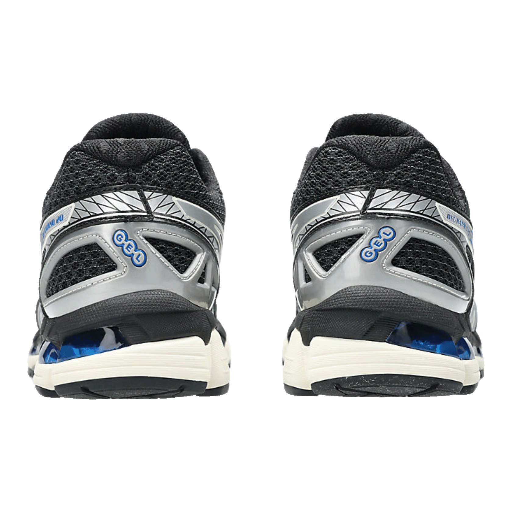 ASICS Gel-Kayano 20 Black Pure Silver Back
