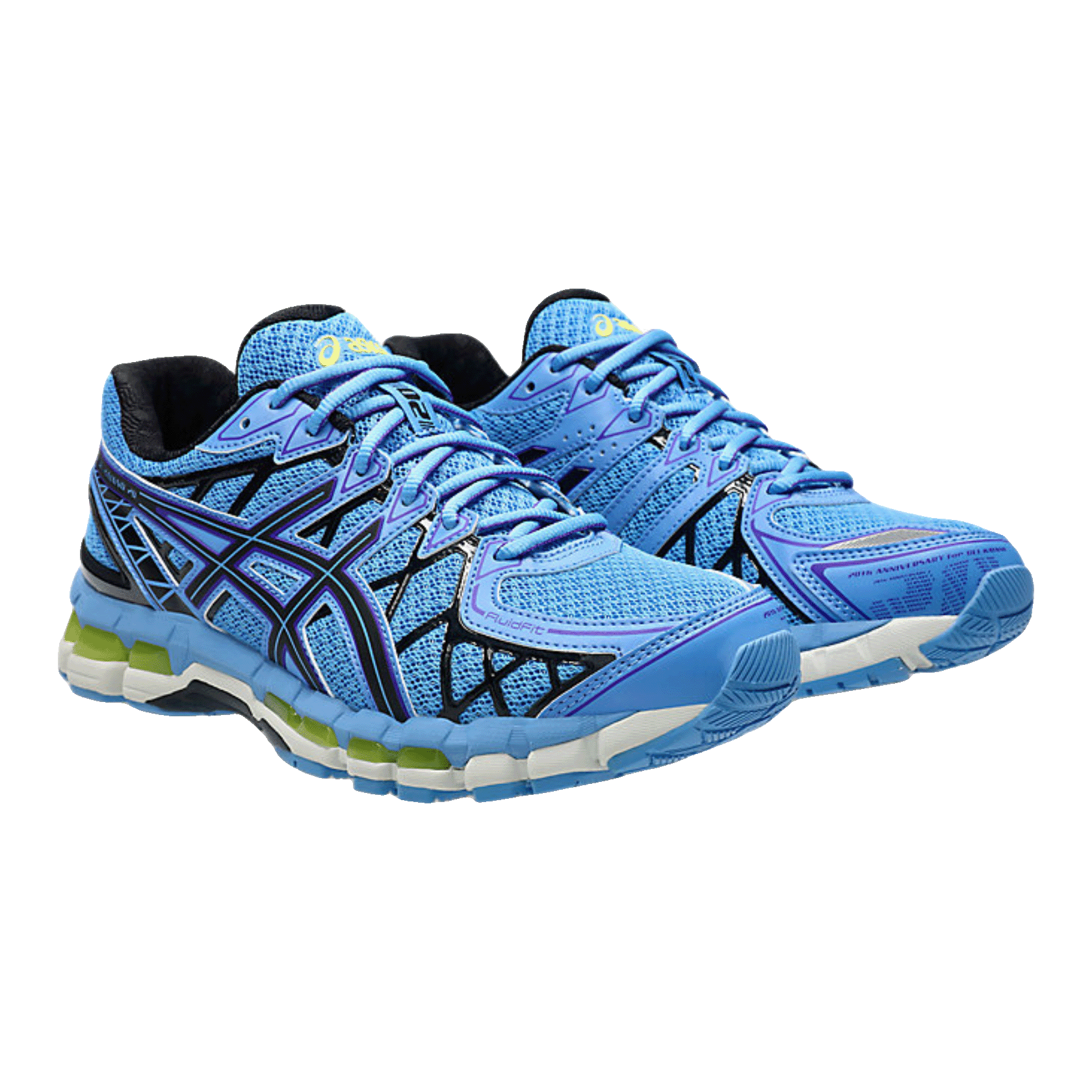 ASICS Gel-Kayano 20 Blue Neptune Black Side