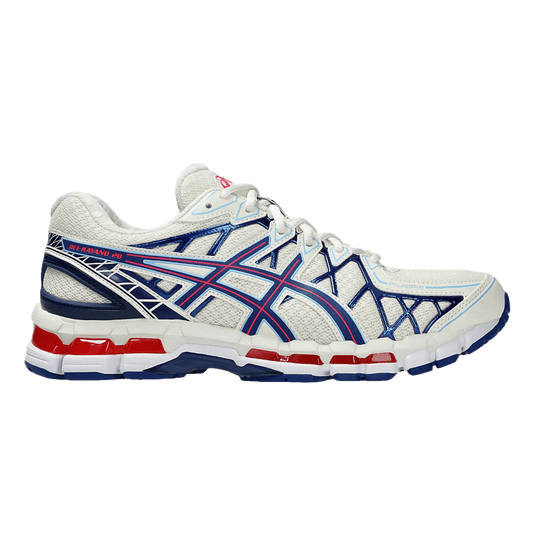 ASICS Gel-Kayano 20 Cream Blue Red