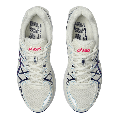 ASICS Gel-Kayano 20 Cream Blue Red Oben