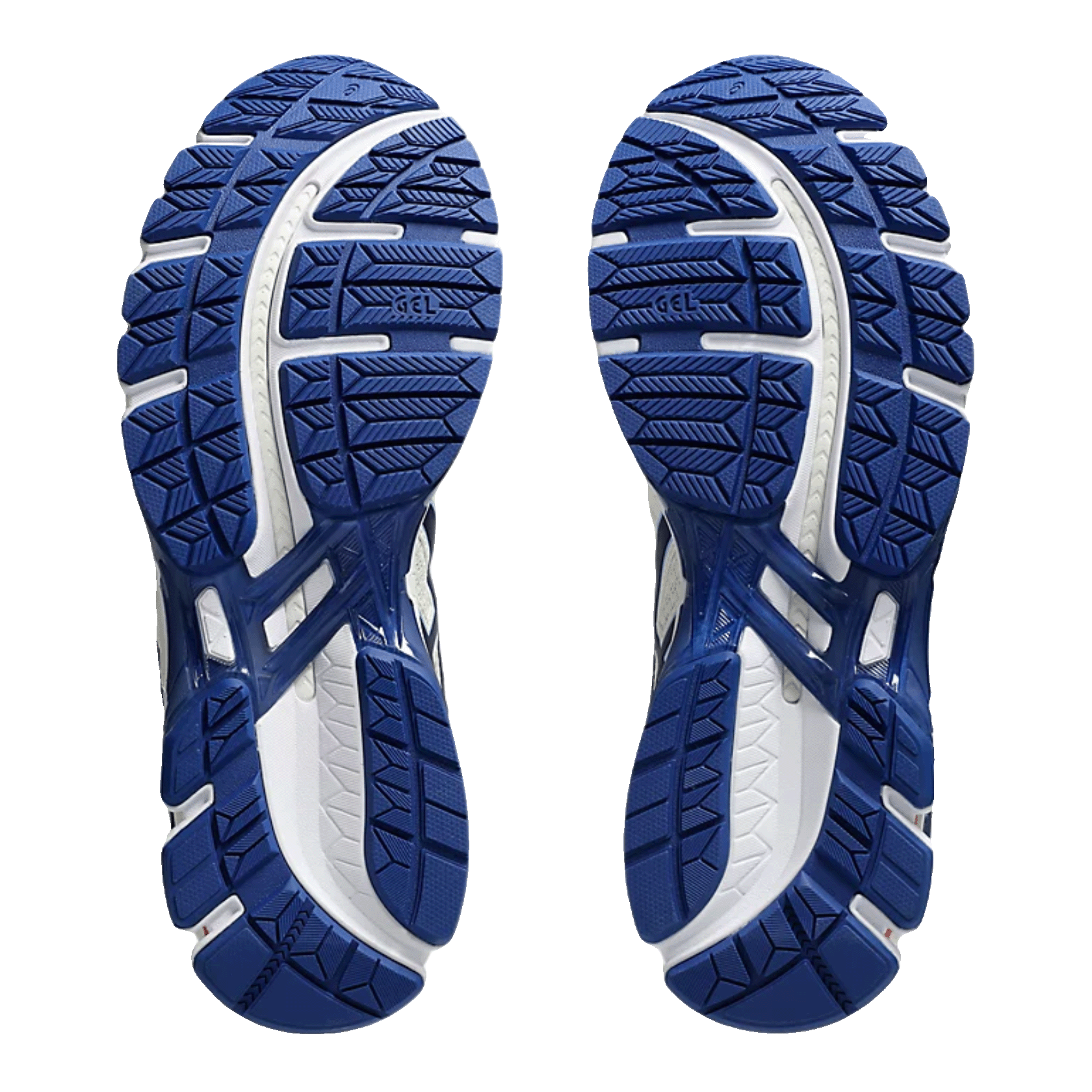 ASICS Gel-Kayano 20 Cream Blue Red Sohle
