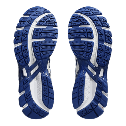 ASICS Gel-Kayano 20 Cream Blue Red Sohle