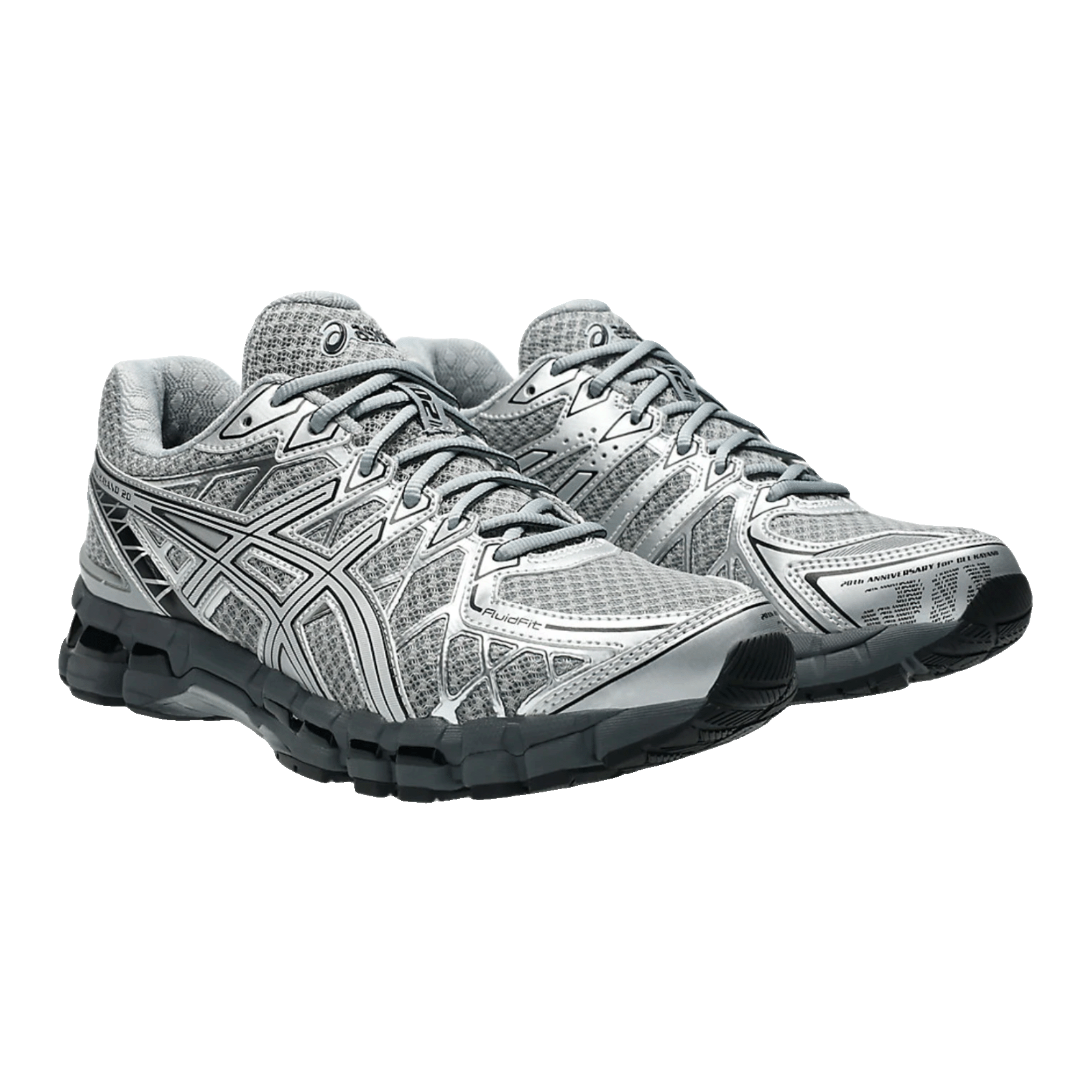 ASICS Gel-Kayano 20 Gravel Pure Silver Side